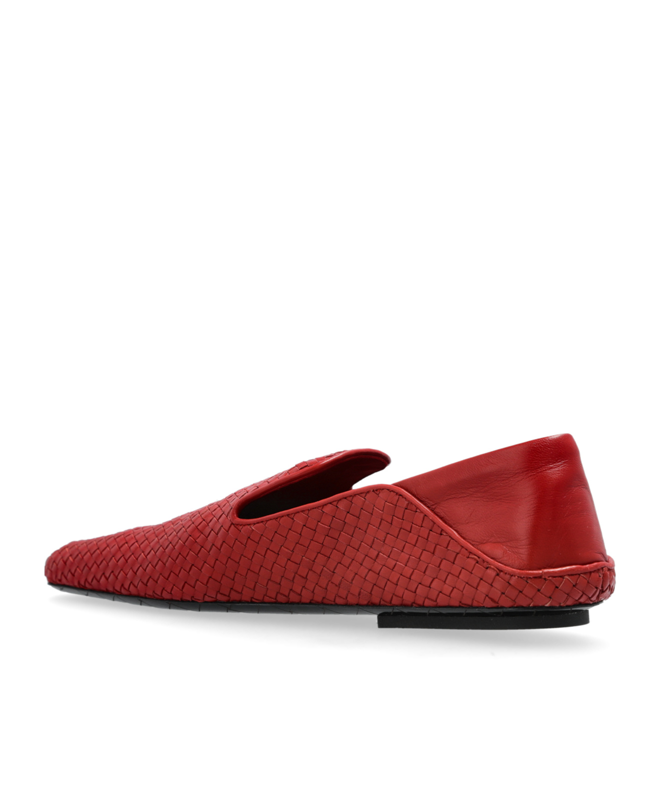 Bottega Veneta Step On Flat Shoes In Red