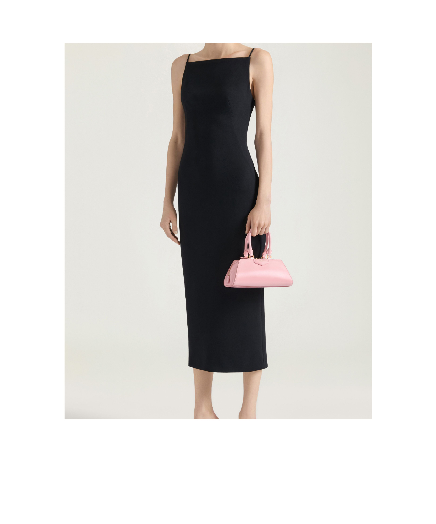 Givenchy Mini Leather Antigona Cube East-west Top-handle Bag