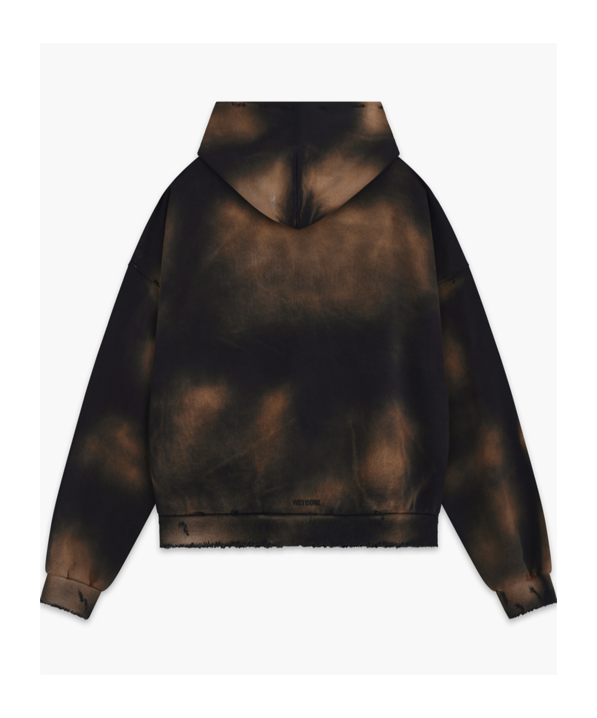 We11 Done Long-sleeved Hoodie In Black