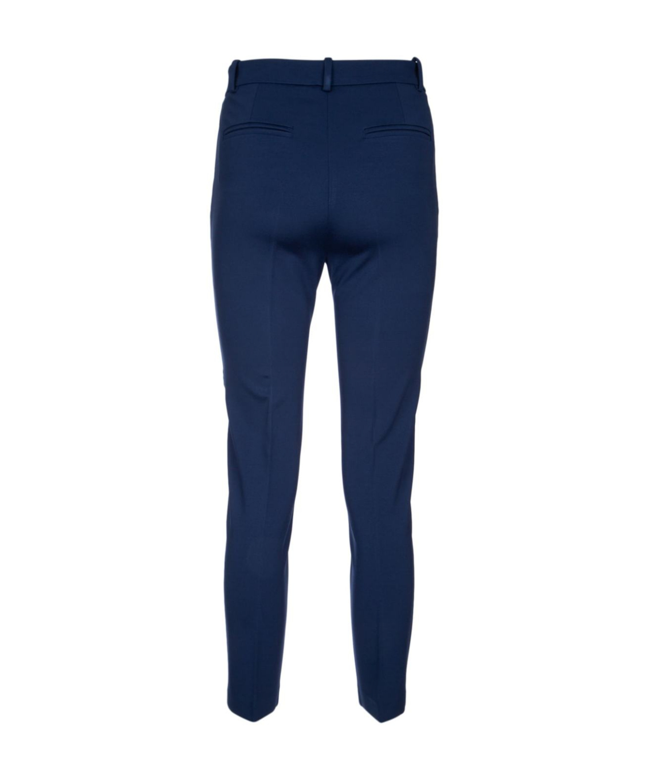 Pinko Women's Bello Straight-leg Trousers In Blue