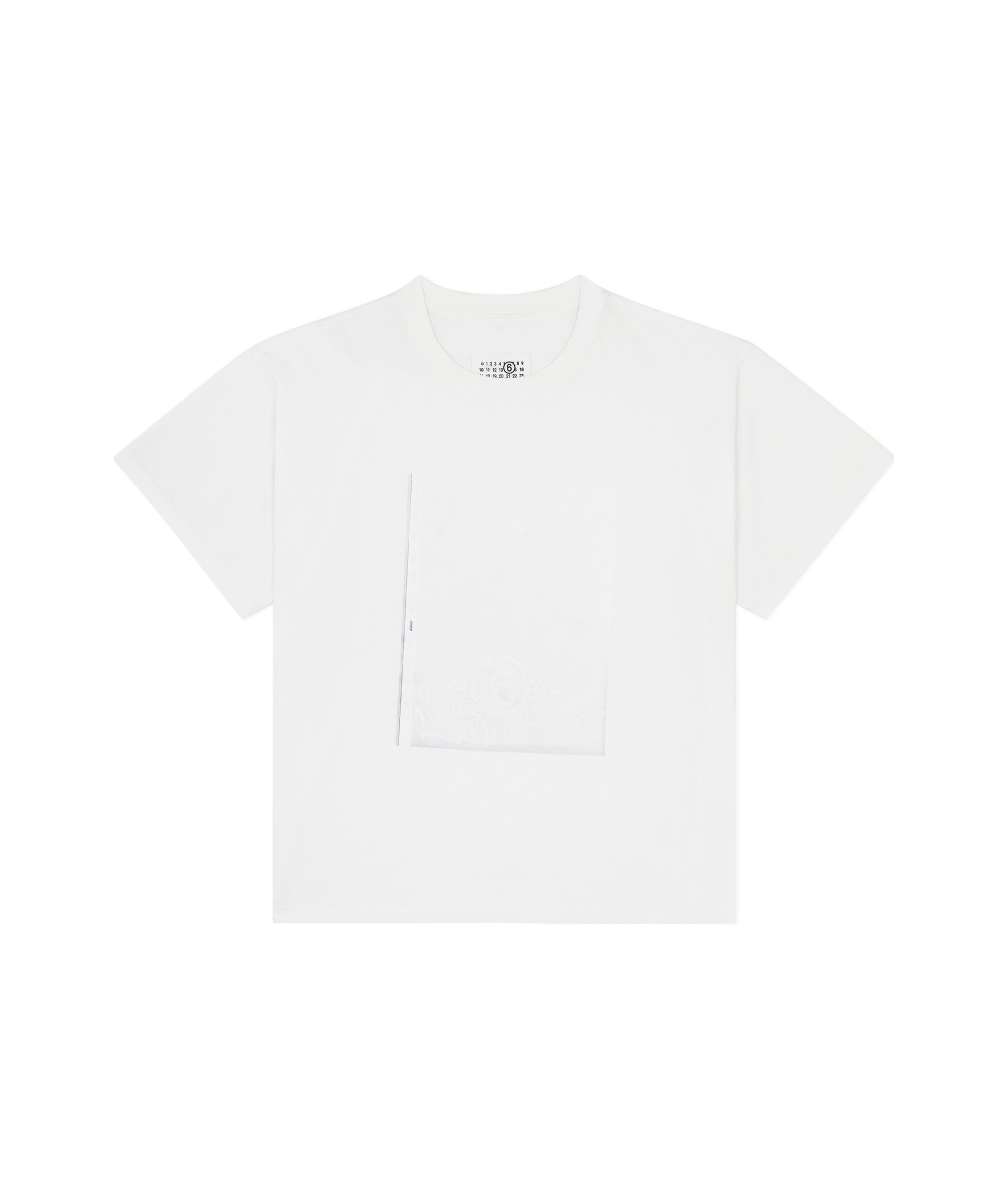 Mm6 Maison Margiela Cotton T-shirt In White