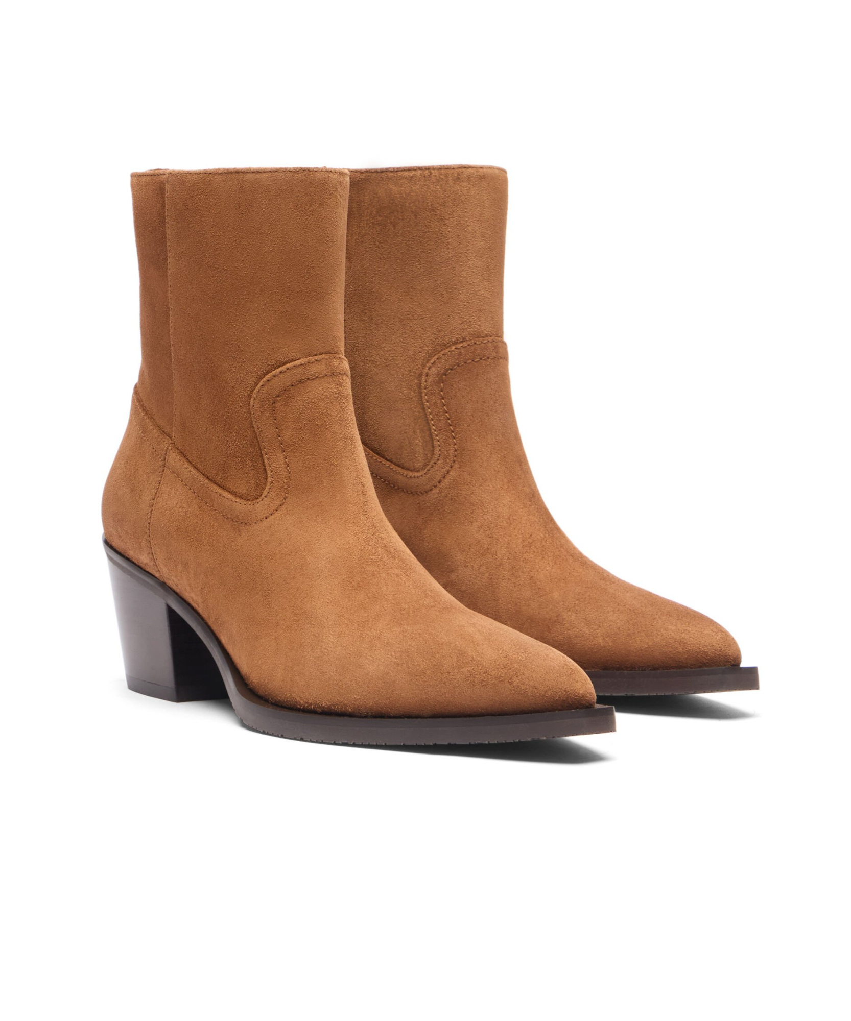 Stuart Weitzman 64mm Tate Boots In Brown