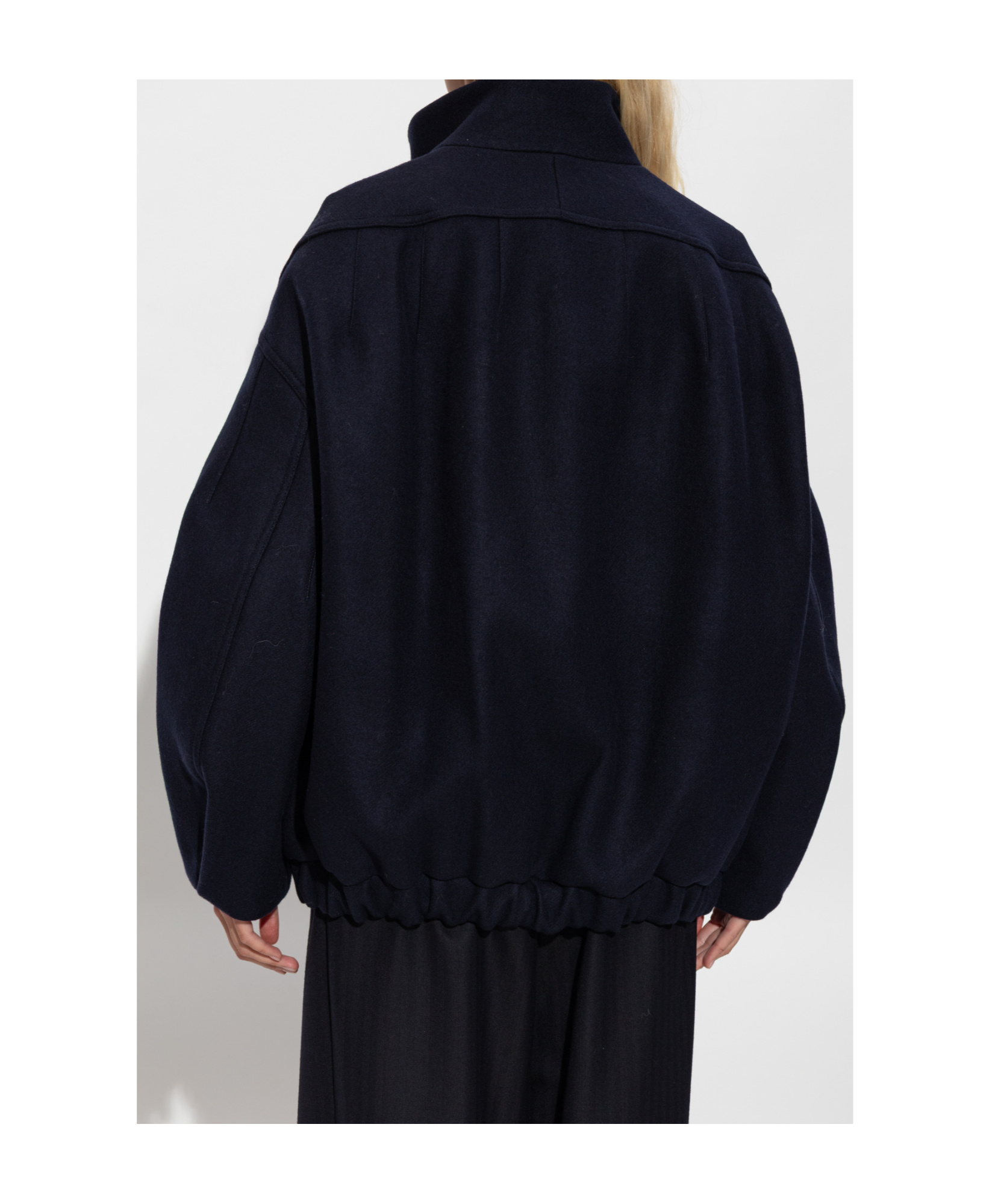 Dries Van Noten Long Sleeve Casual Jacket In Blue
