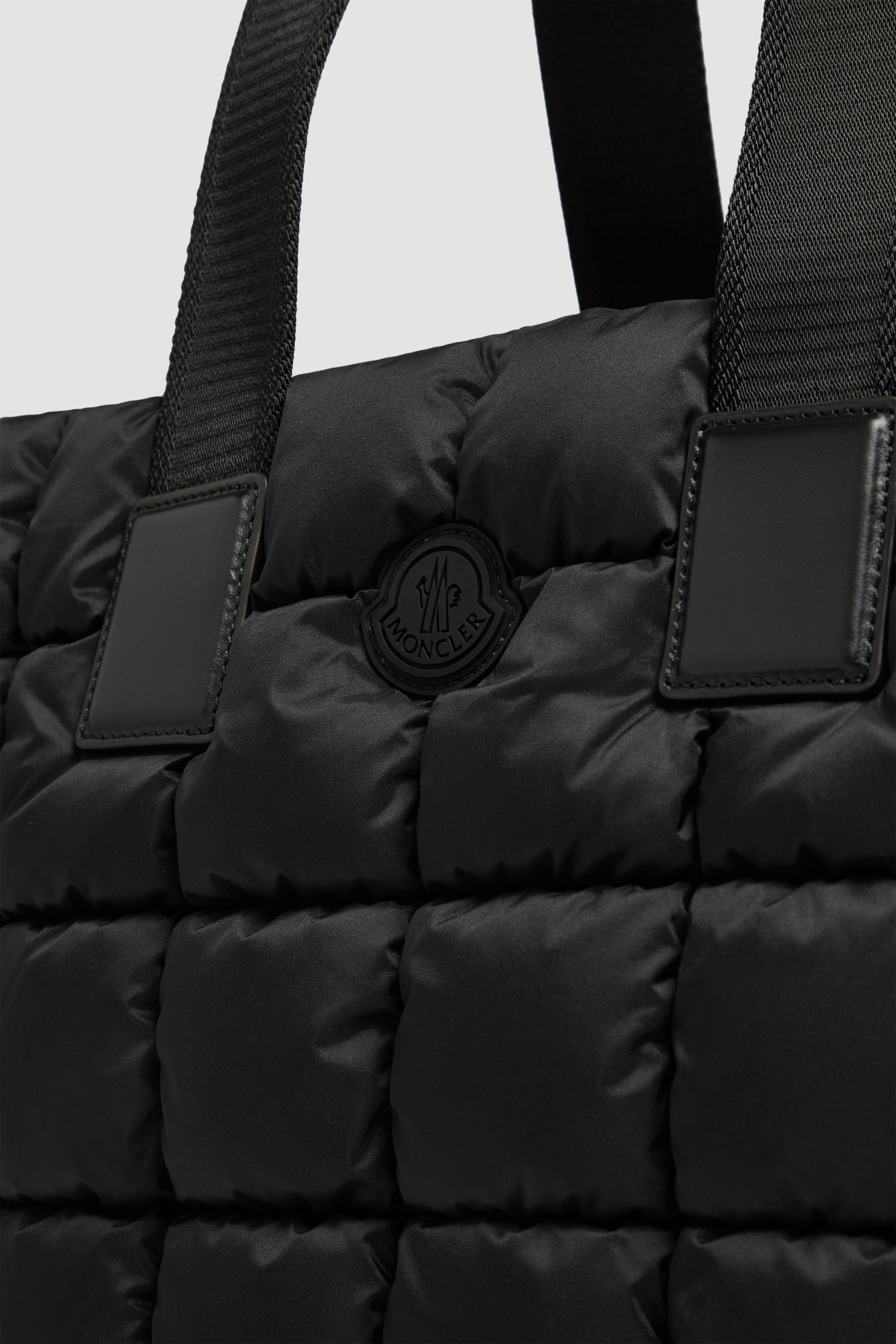 Shop Moncler Caradoc Water-repellent Tote Bag In Black