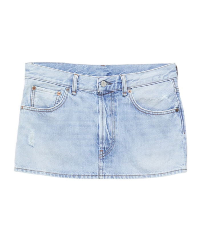 Acne Studios Denim Skirt In Blue