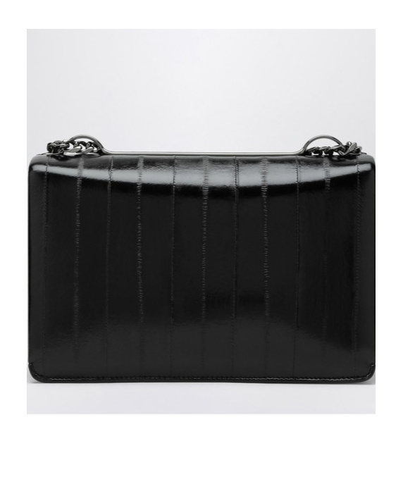 Valentino Vlogo Medium Shoulder Bag In Black