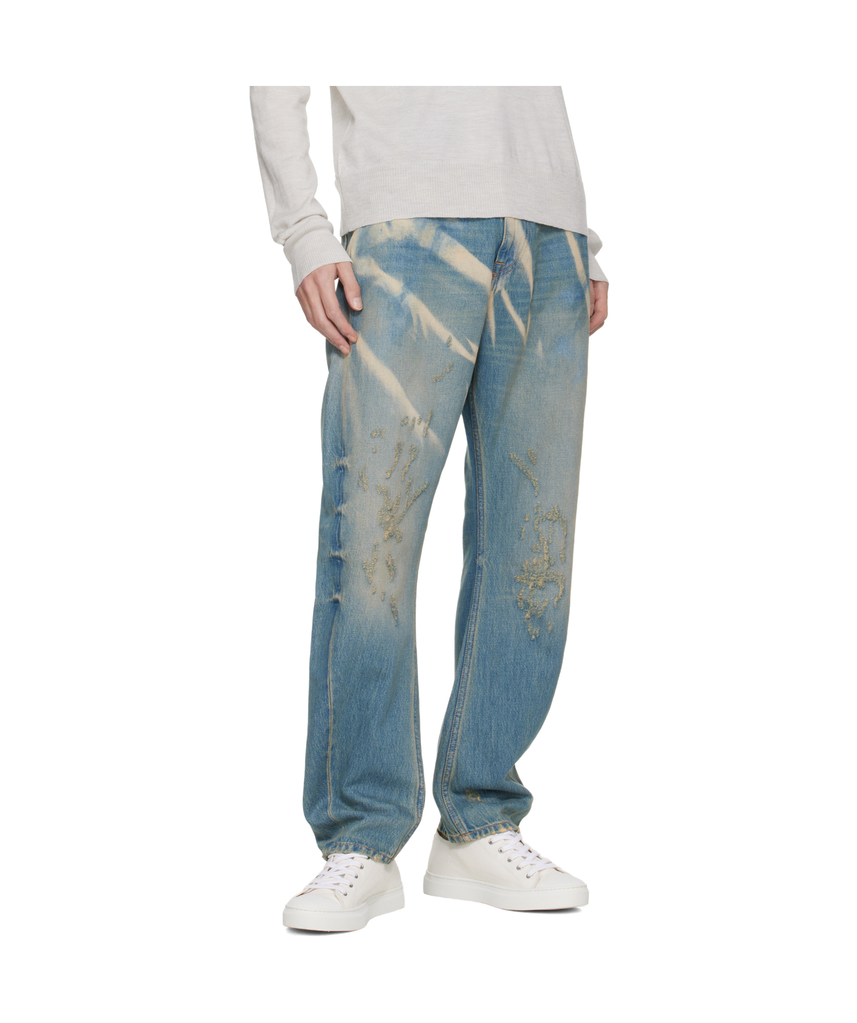 Vivienne Westwood Low Top Canvas Plimsoll Sneakers In White