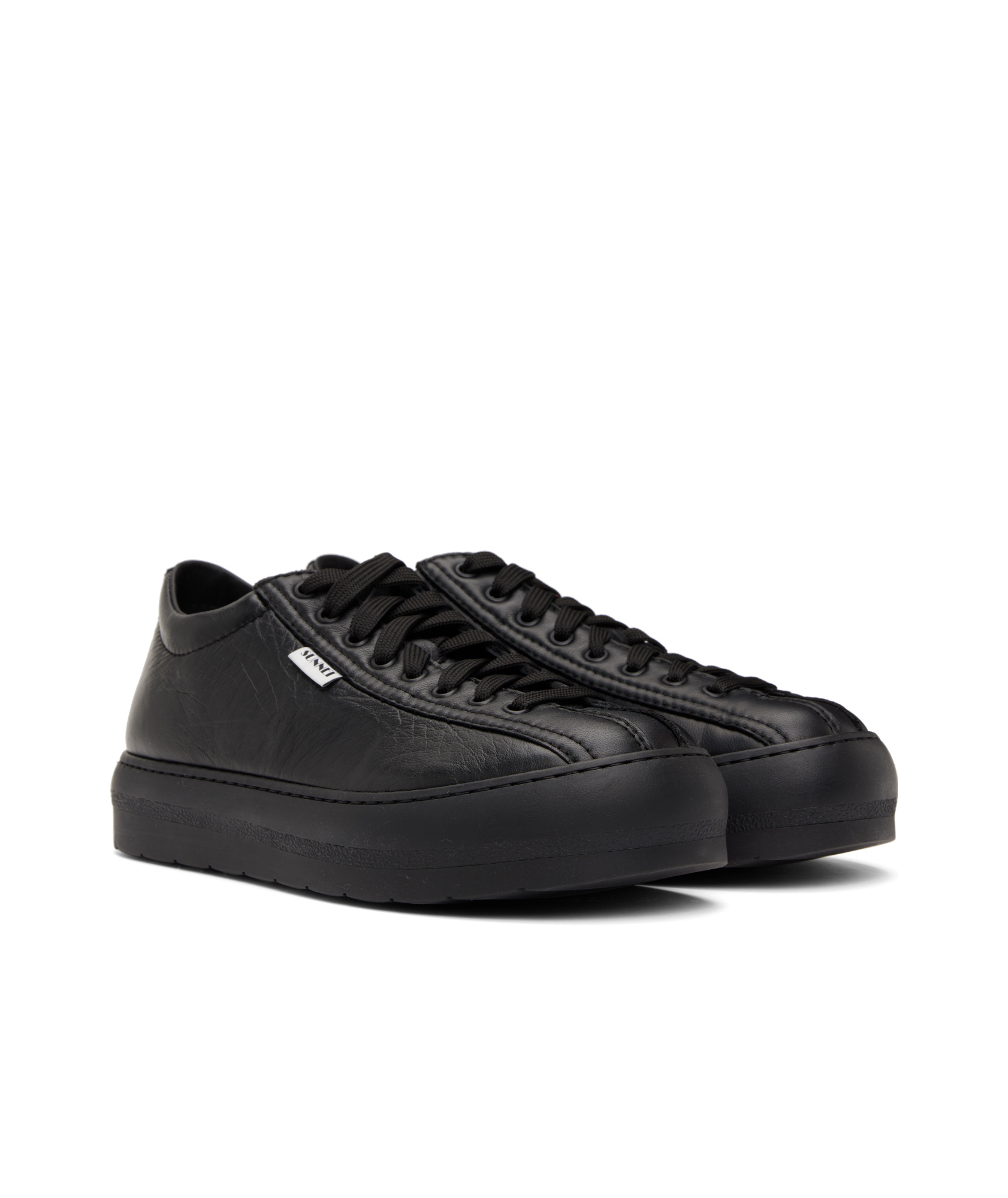 Sunnei Black Dreamy Bowling Sneakers In Black