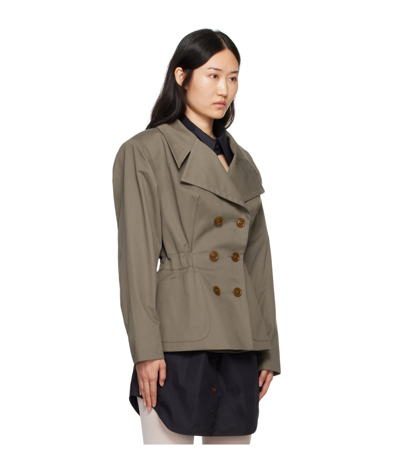 Vivienne Westwood Ella Suit Coat In Gray
