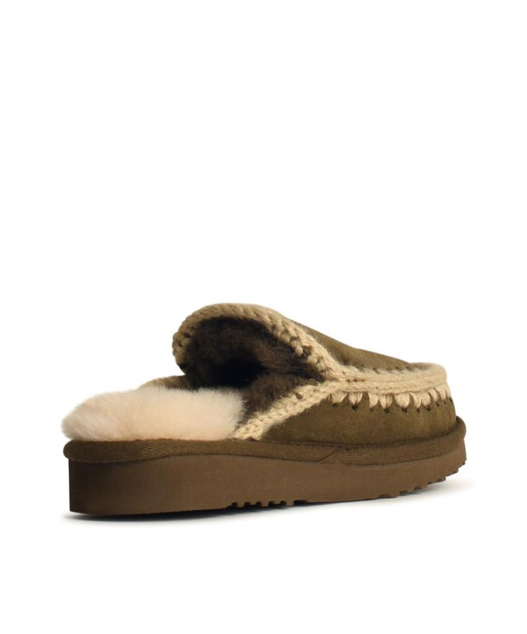 MOU THICK-SOLED MULLER SHOES 