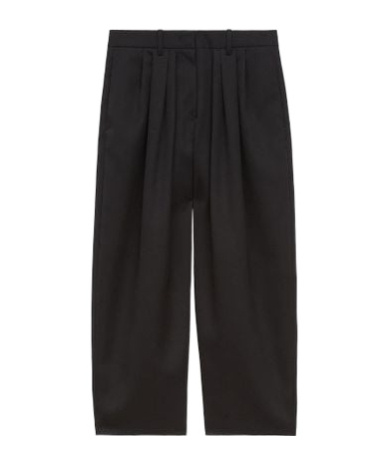 Isabel Marant Belt Loop Casual Pants In Black