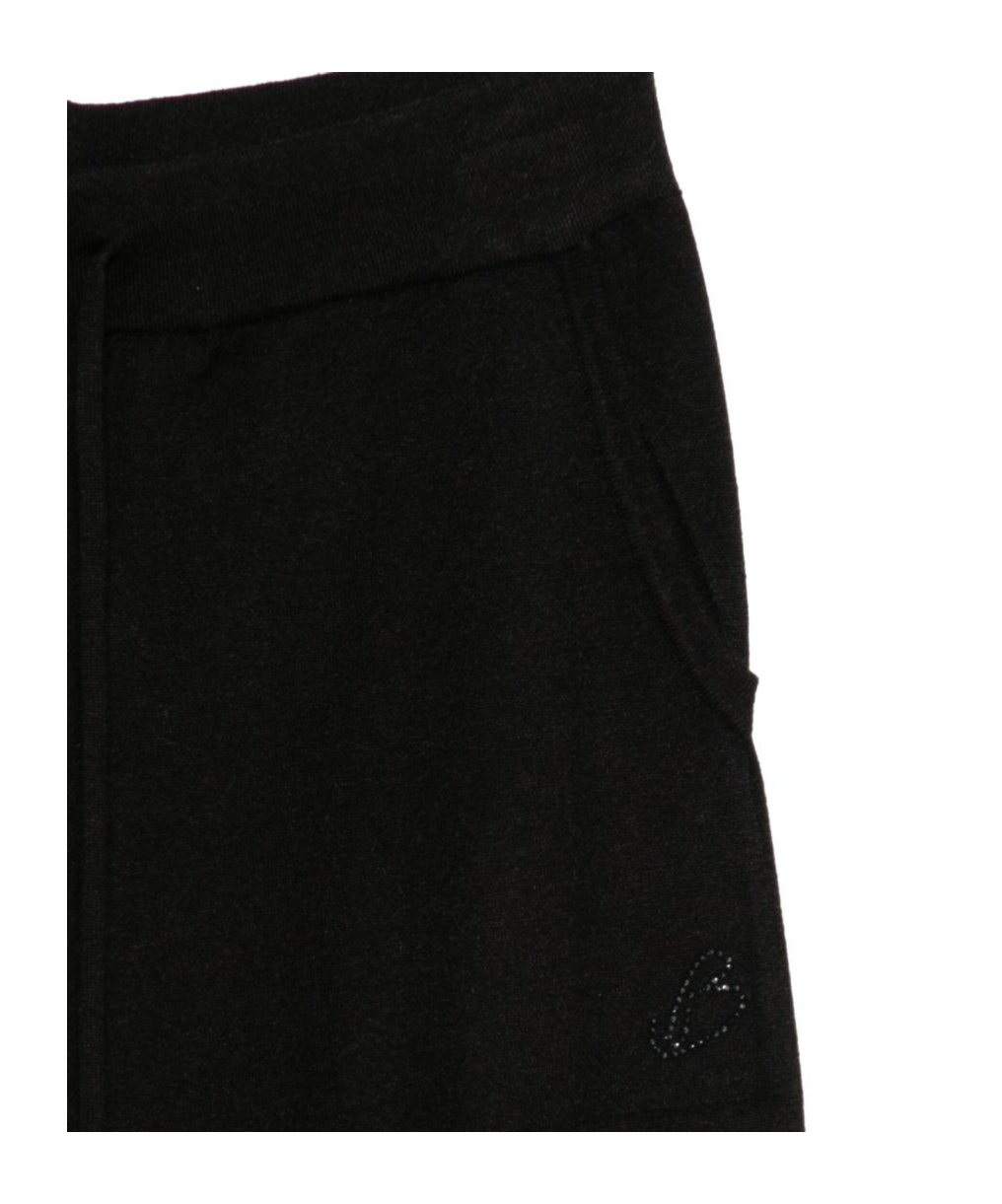 Blugirl Wide-leg Trousers With Relaxed Fit In Animal Print