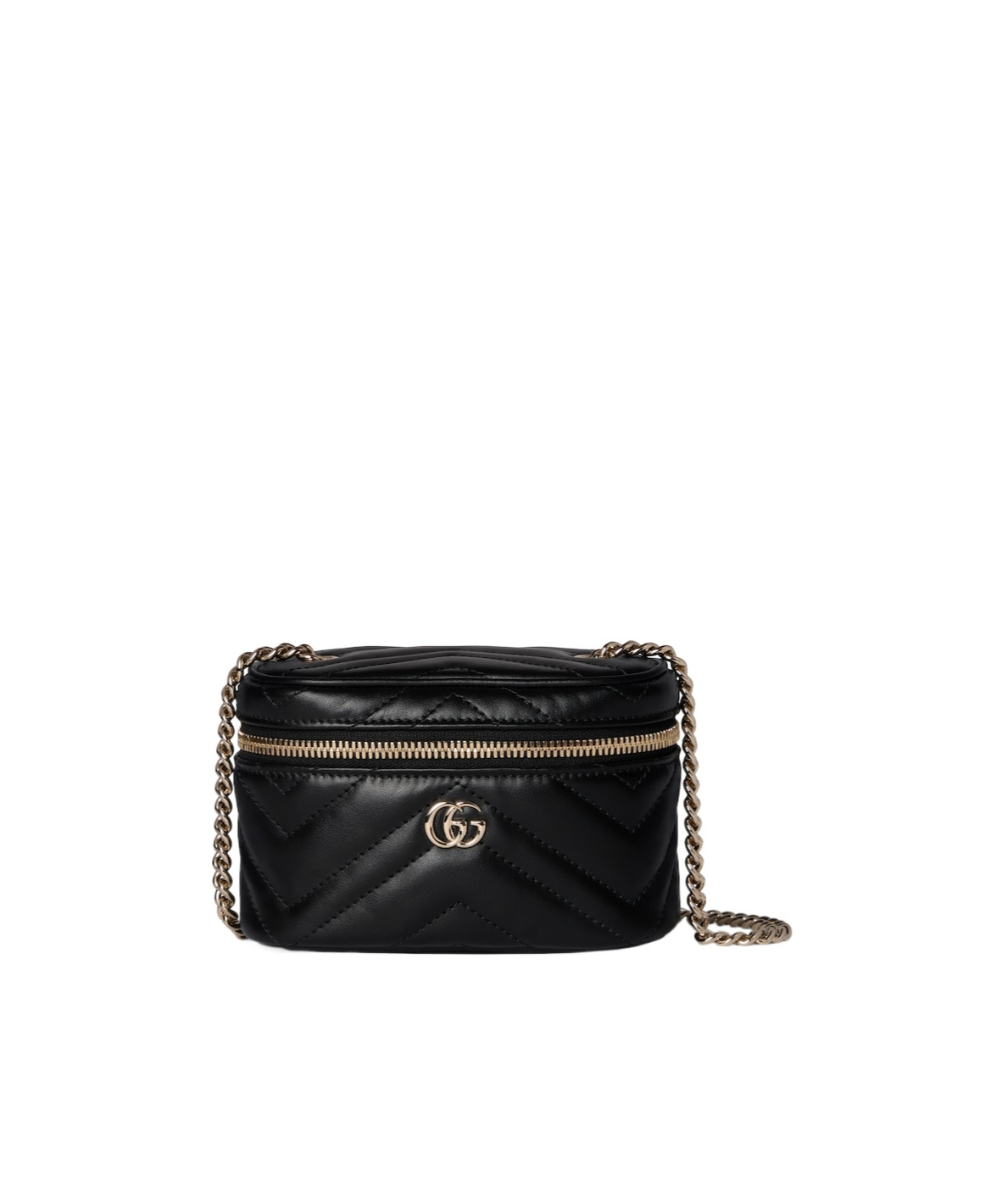 Gucci Gg Marmont Nano Vanity Bag In Black
