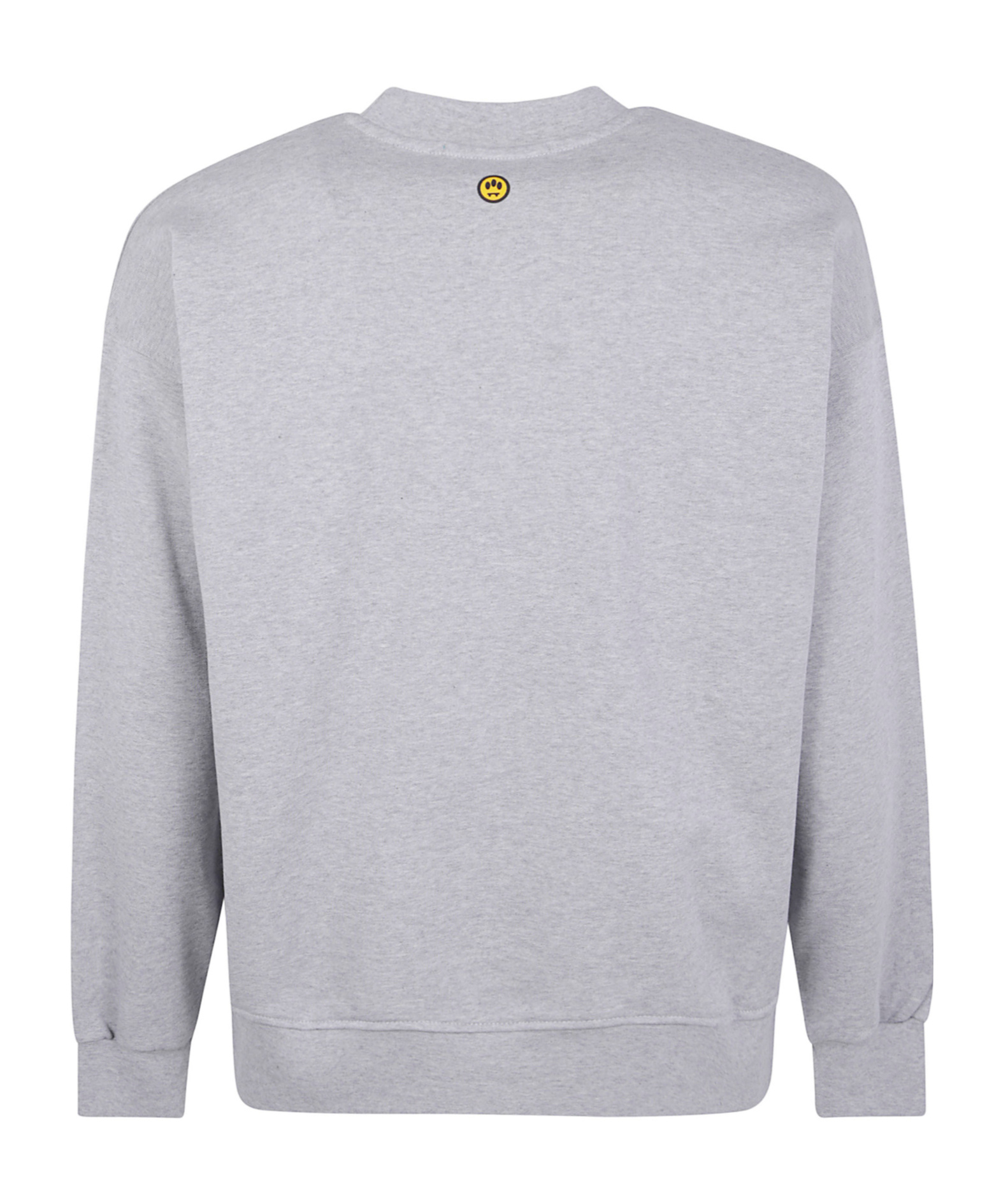 Barrow Teddy-print Crew-neck Sweatshirt In Brown
