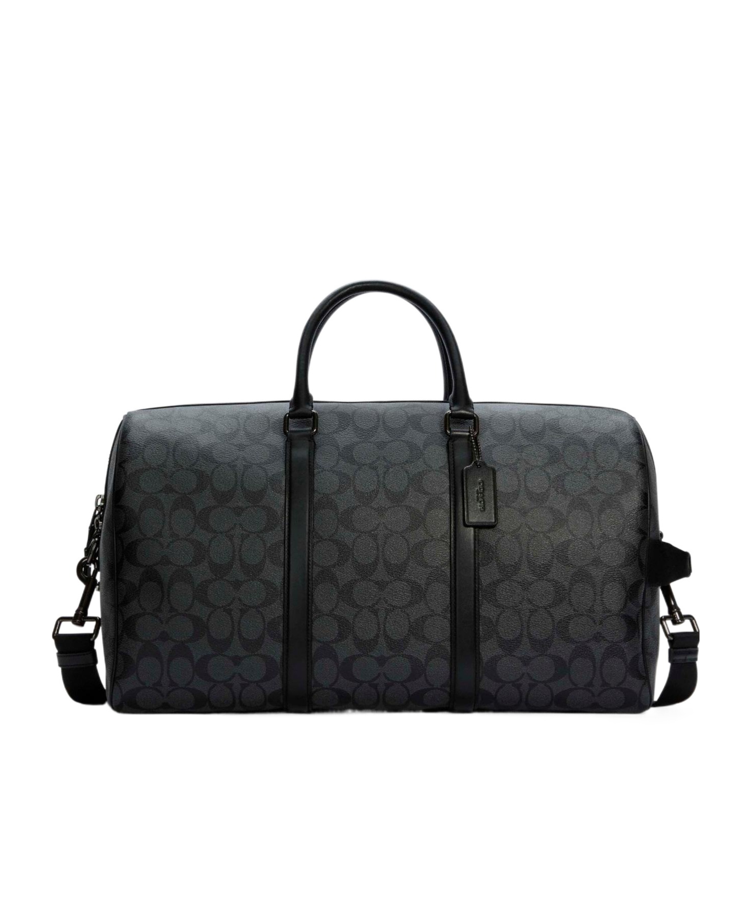 Coach Logo Travel Bag In Black