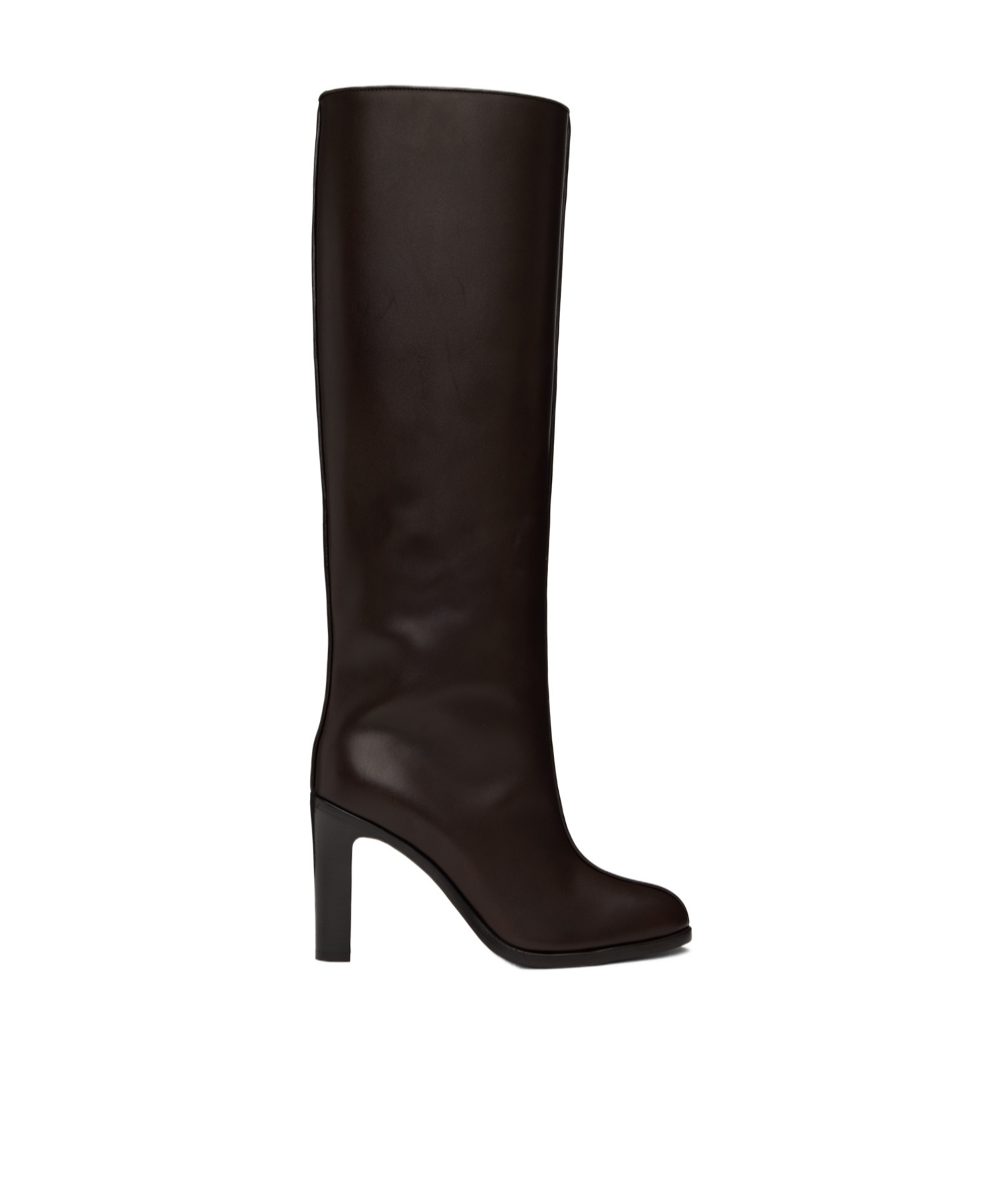 The Row Pointed High-heeled Boots In Black