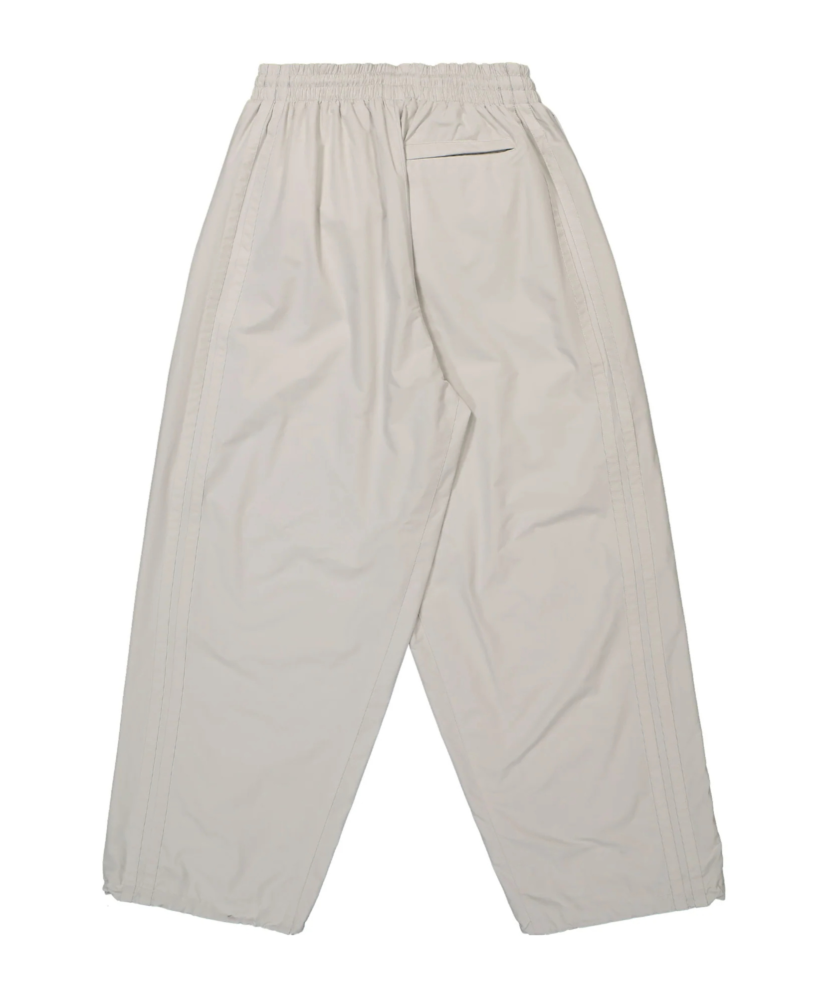 Vetements Oval Logo Tracksuit Pants In Gray
