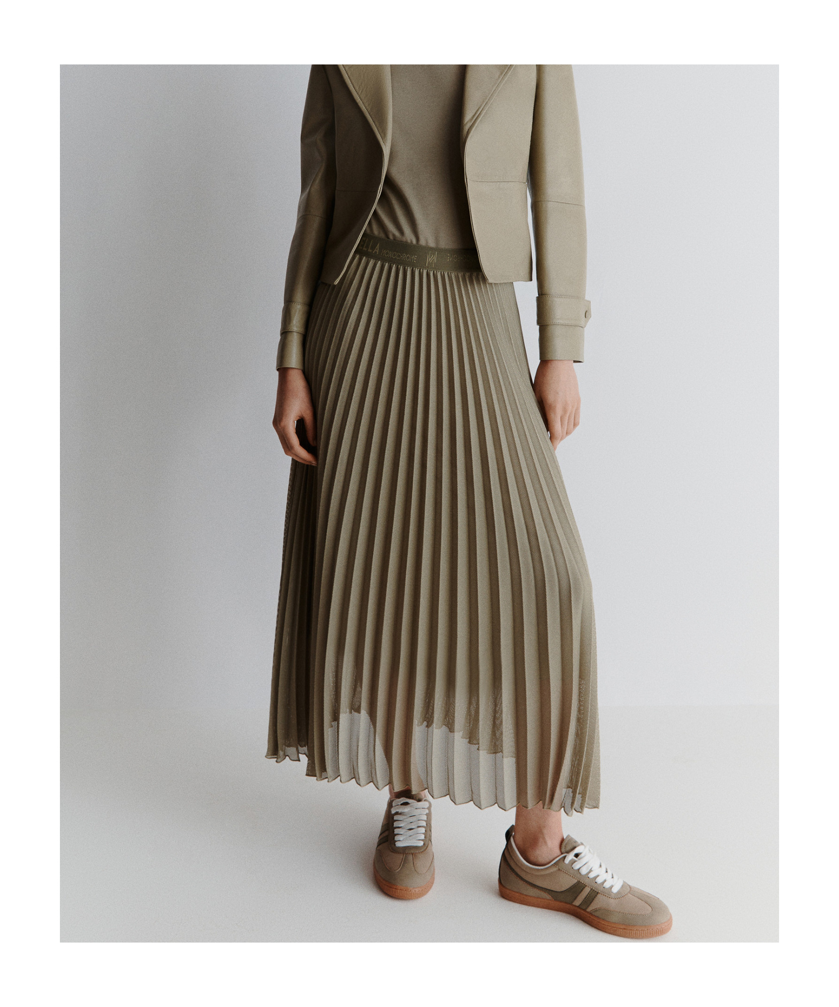 MARELLA ELASTIC WAIST SKIRT