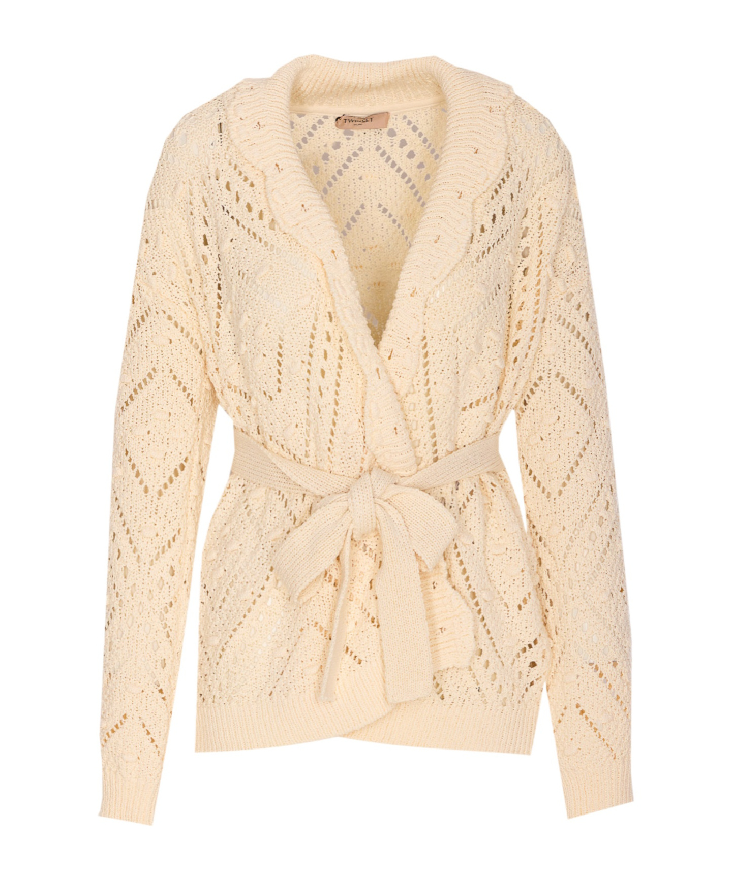 Twinset Belted Knitted Cardigan