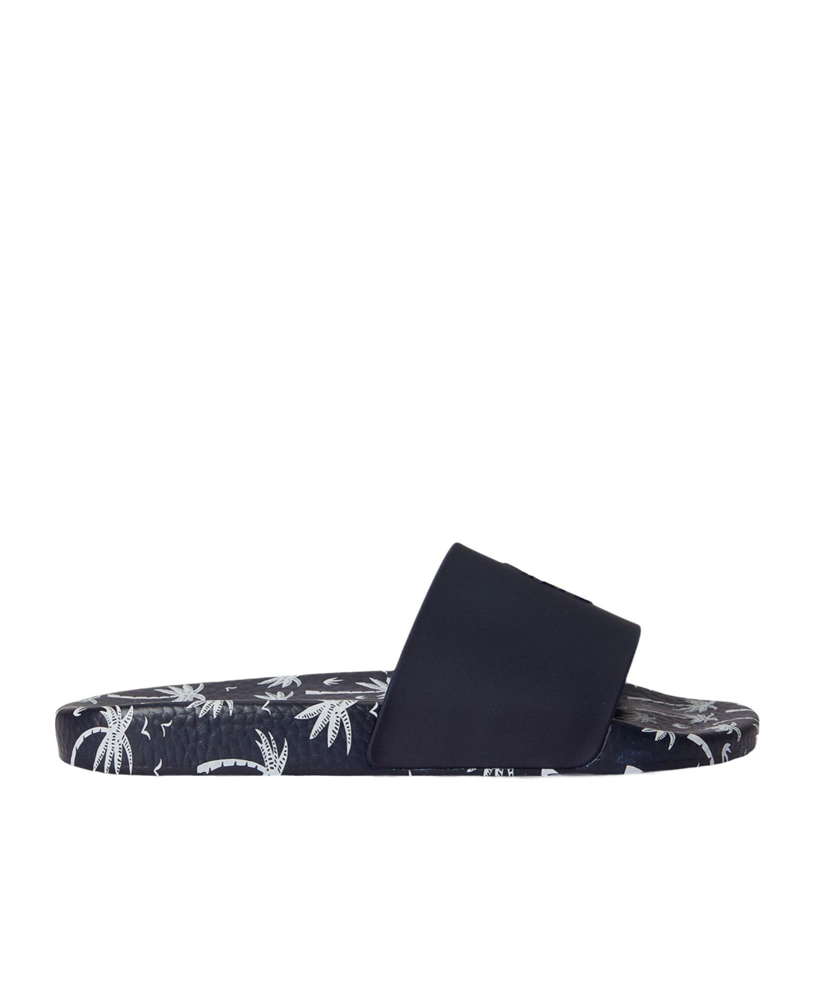 Polo Ralph Lauren Casual Slide Sandals In Black