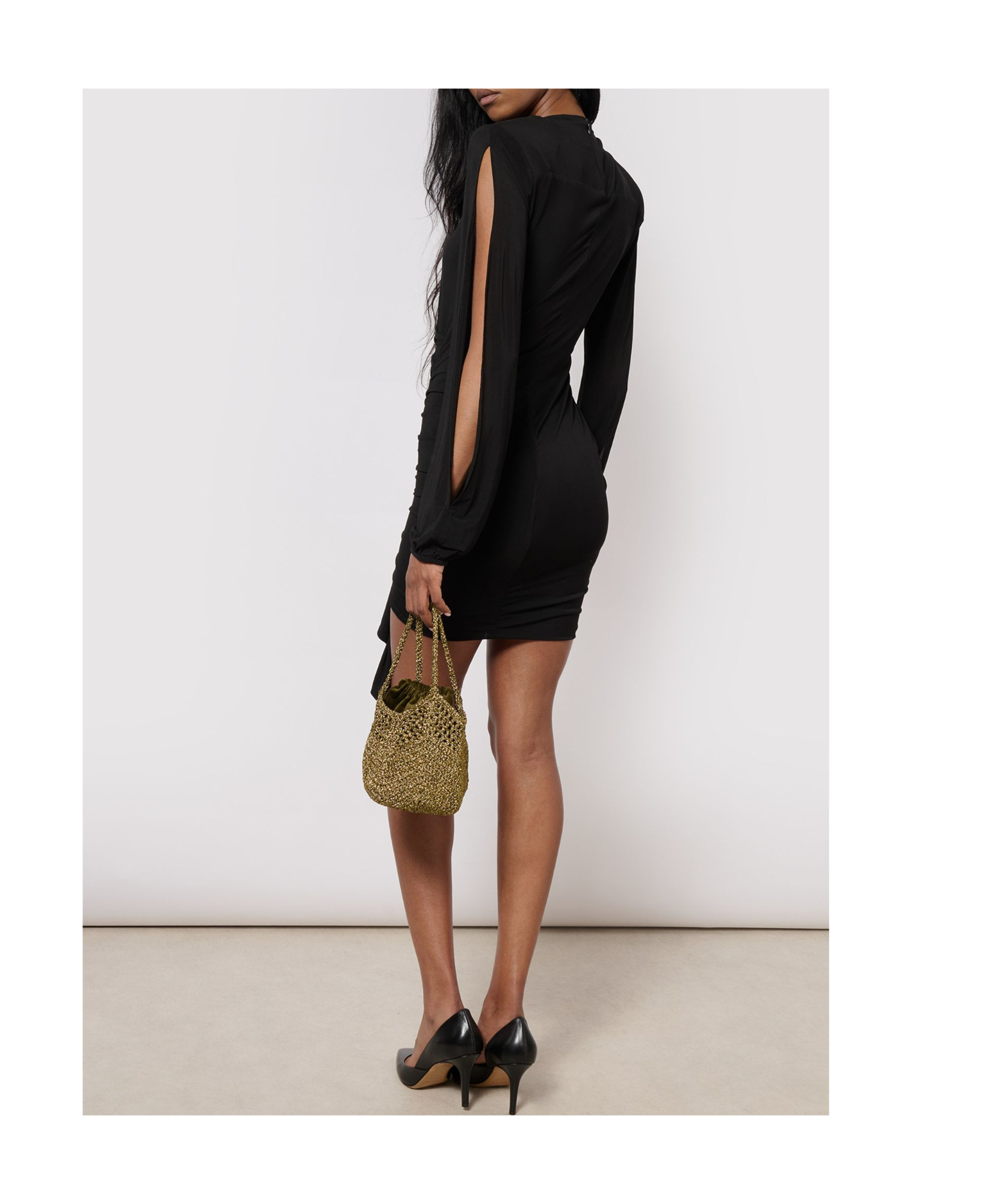 ISABEL MARANT ISABEL MARANT VINIA LONG-SLEEVED MINI DRESS 