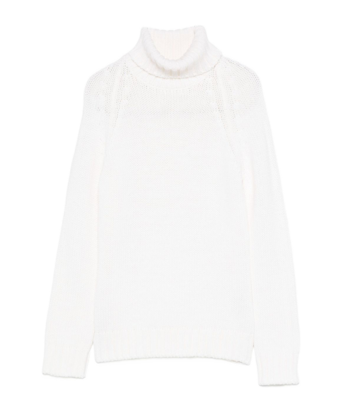 Baserange Turtleneck Knitted Sweater In White