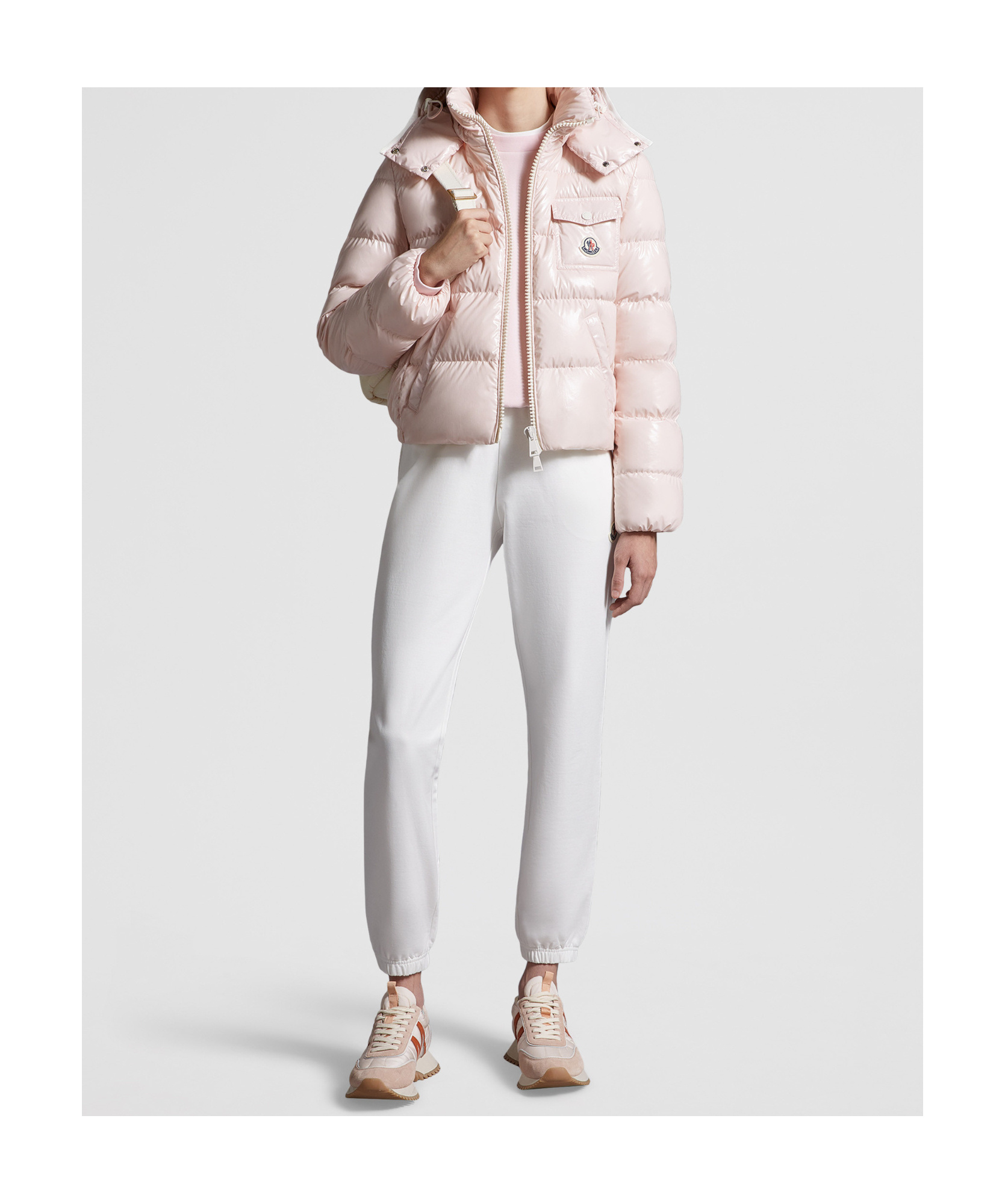 MONCLER ANDRO HOODED SHORT DOWN JACKET