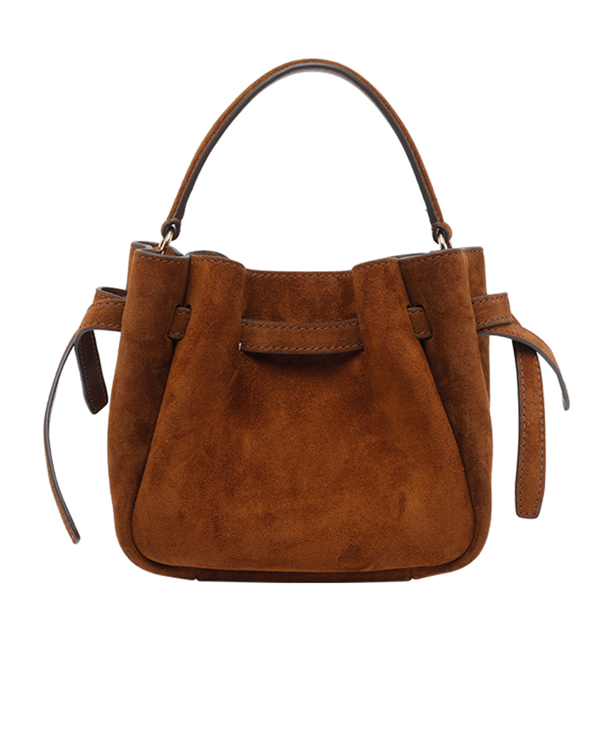 Tory Burch Romy Mini Crossbody Bag In Brown