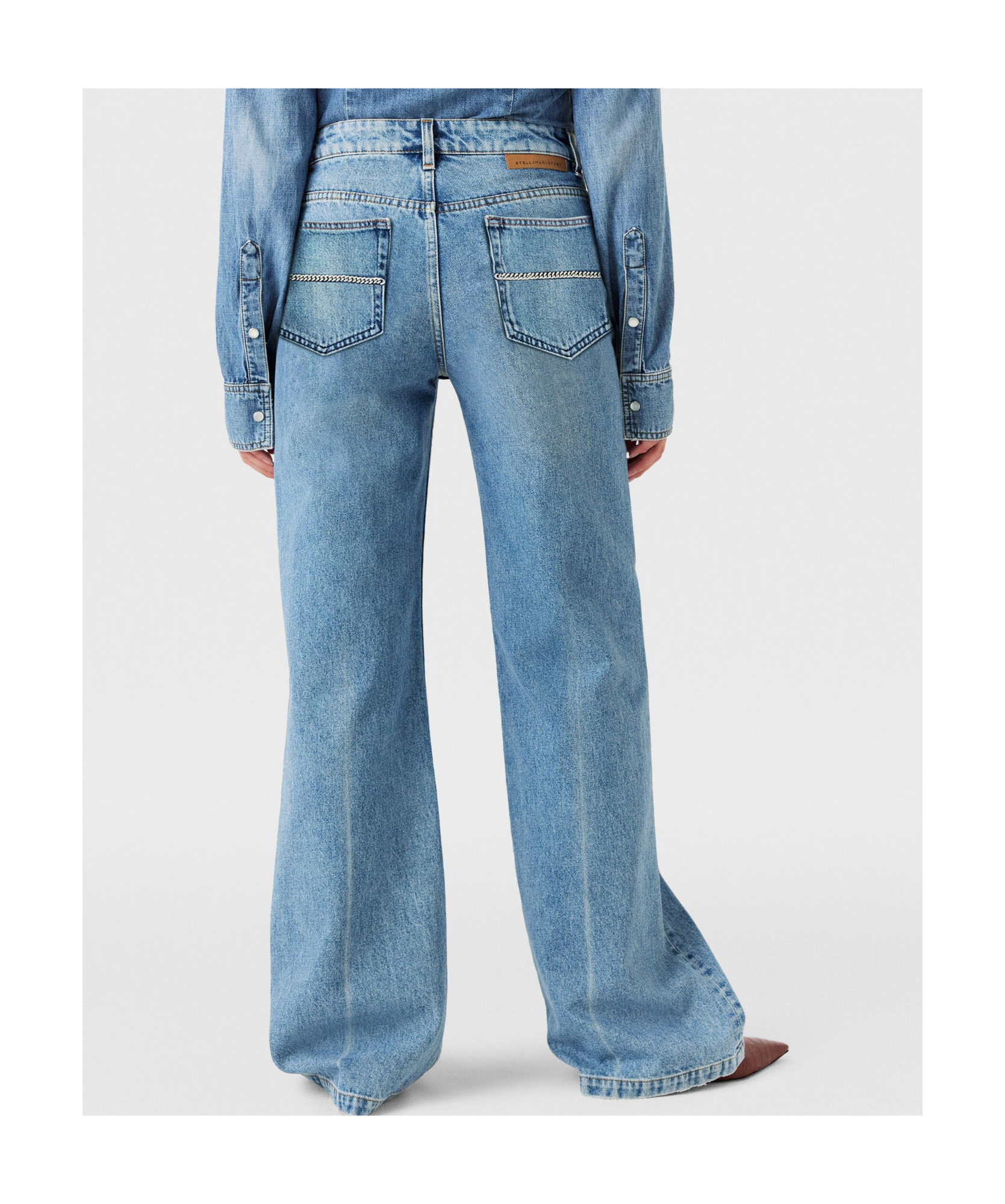 STELLA MCCARTNEY STELLA MCCARTNEY STRAIGHT LEG JEANS
