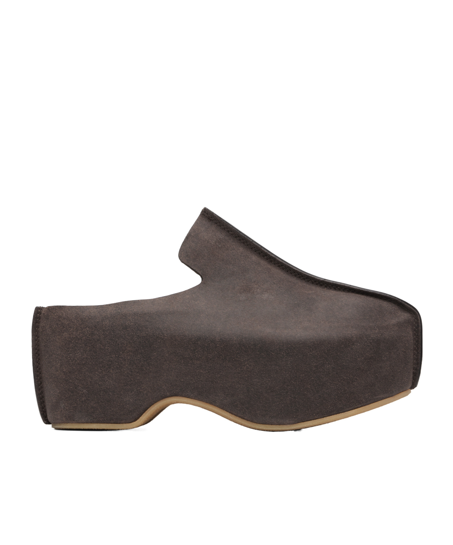 Jw Anderson Platform Mules In Brown