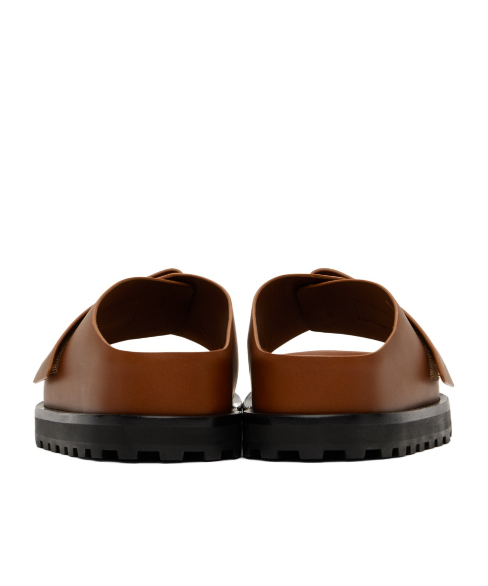 JIL SANDER LOGO SLIPPERS