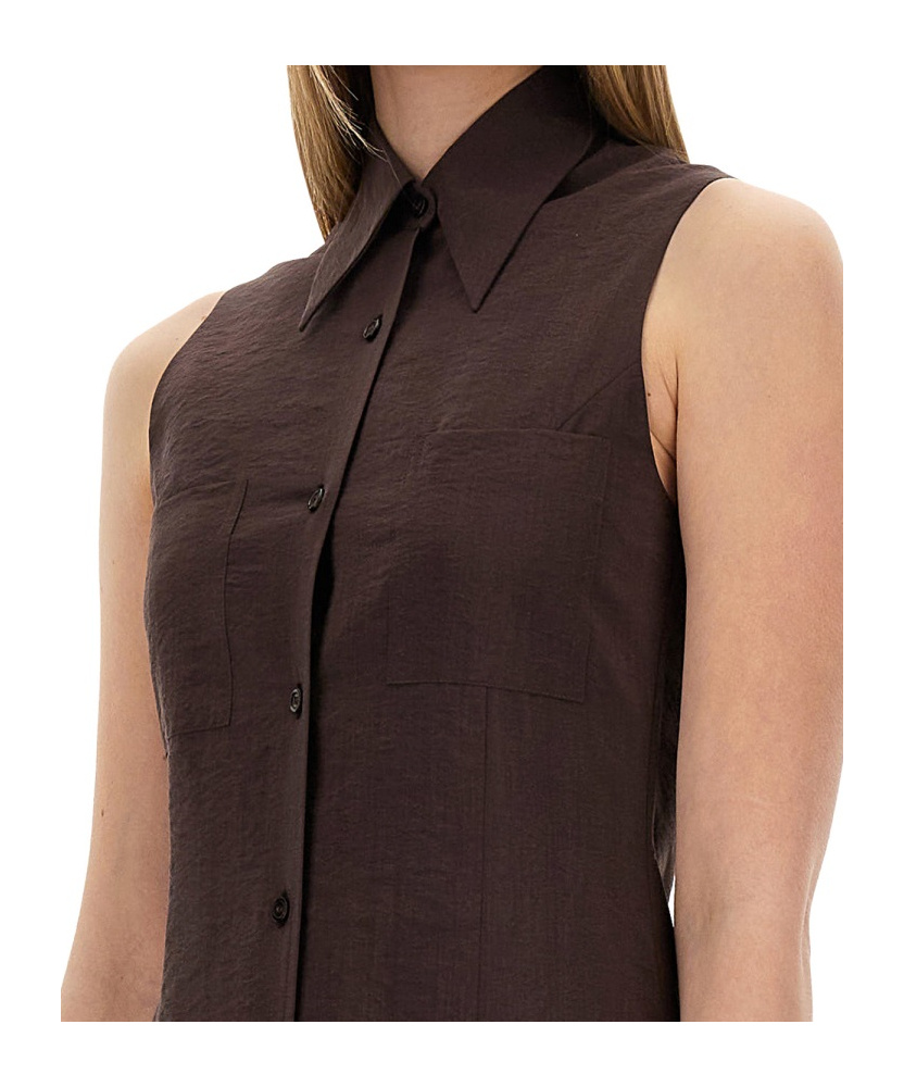 Shop Alysi Canvas Chemisier Maxi Dress