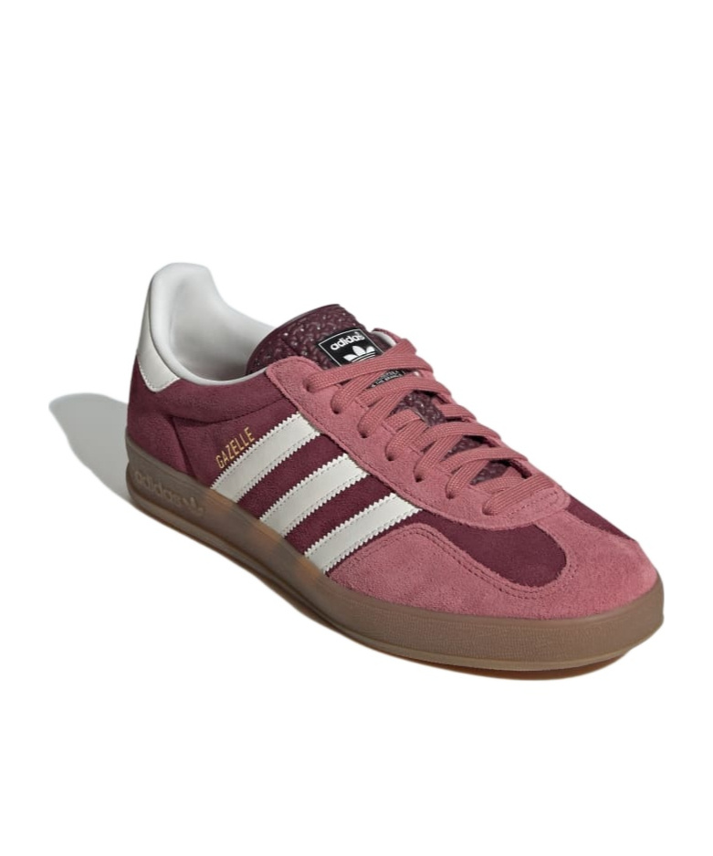 Shop Adidas Originals Gazelle Indoor Sneakers In Brown