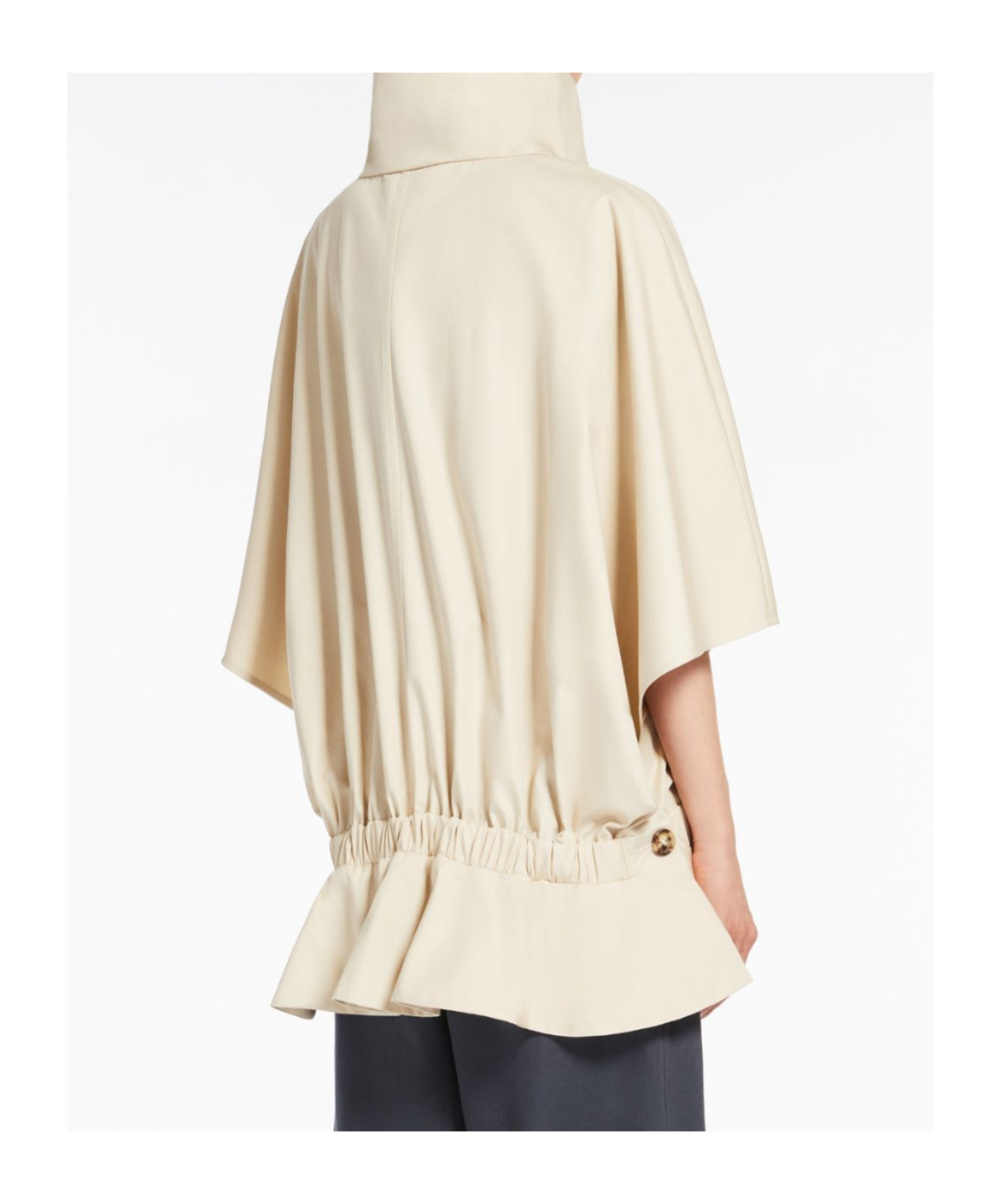 Max Mara Zippered Casual Jacket In White