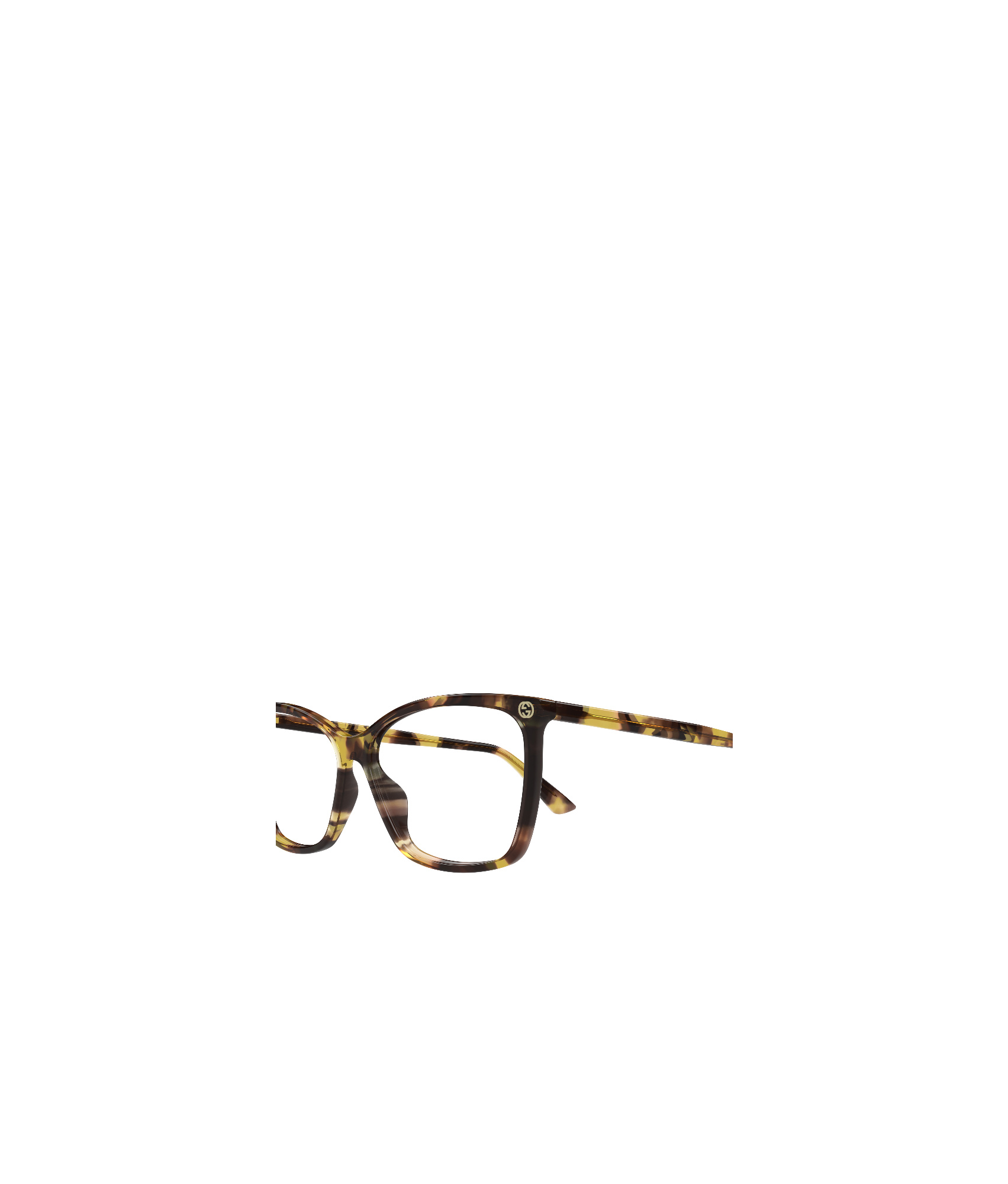 Gucci Geometrically Framed Flat Mirror In Black