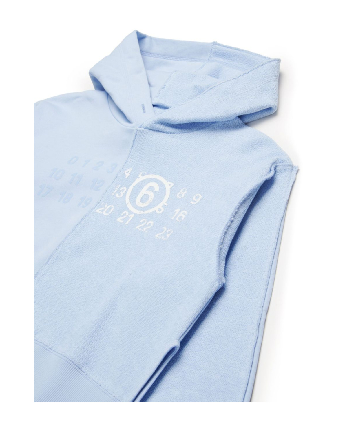 MM6 MAISON MARGIELA MM6 MAISON MARGIELA KIDS LOGO PRINTED HOODIE