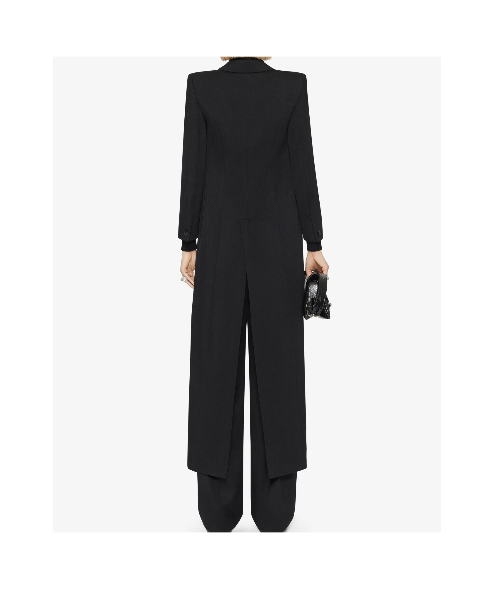 Givenchy Wool Tuxedo Jacket In Black