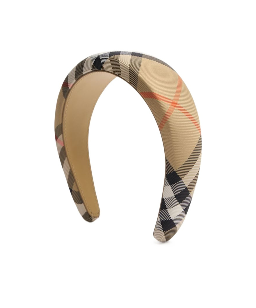 Burberry Checked Hair Band