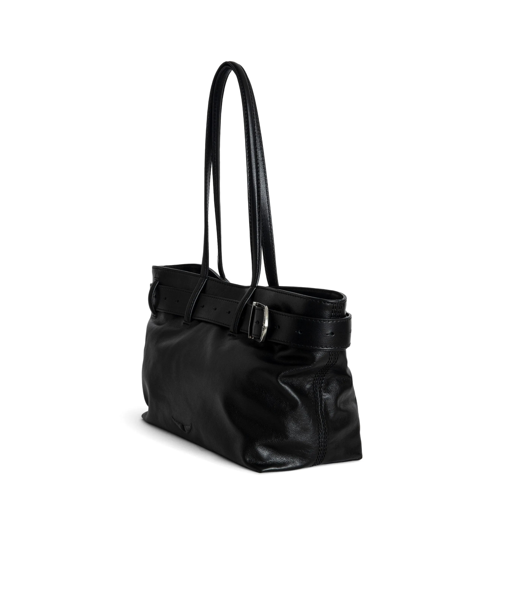 ZADIG & VOLTAIRE DOUBLE HANDLE SHOULDER BAG
