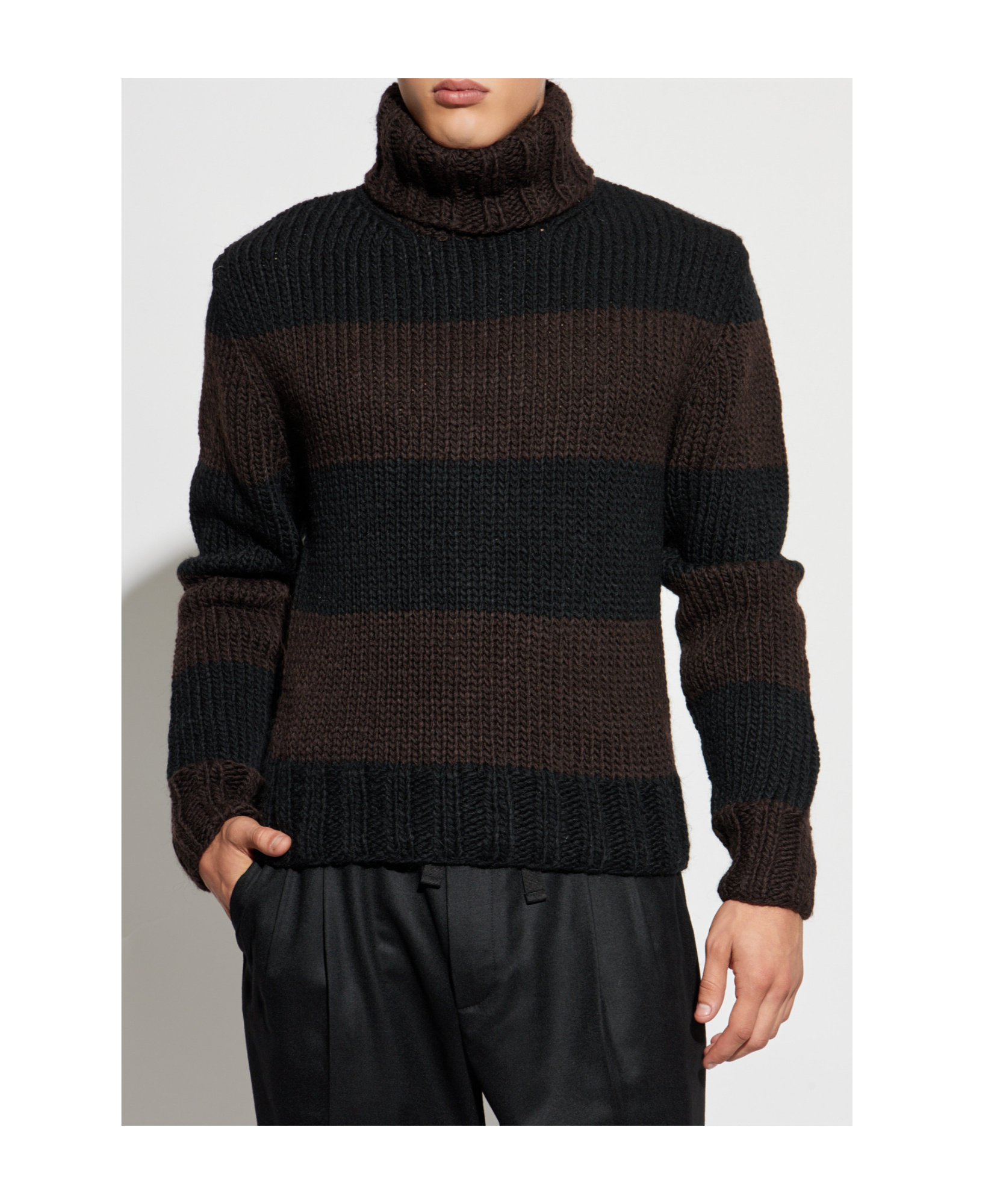 Dolce & Gabbana Turtleneck Sweater In Multi
