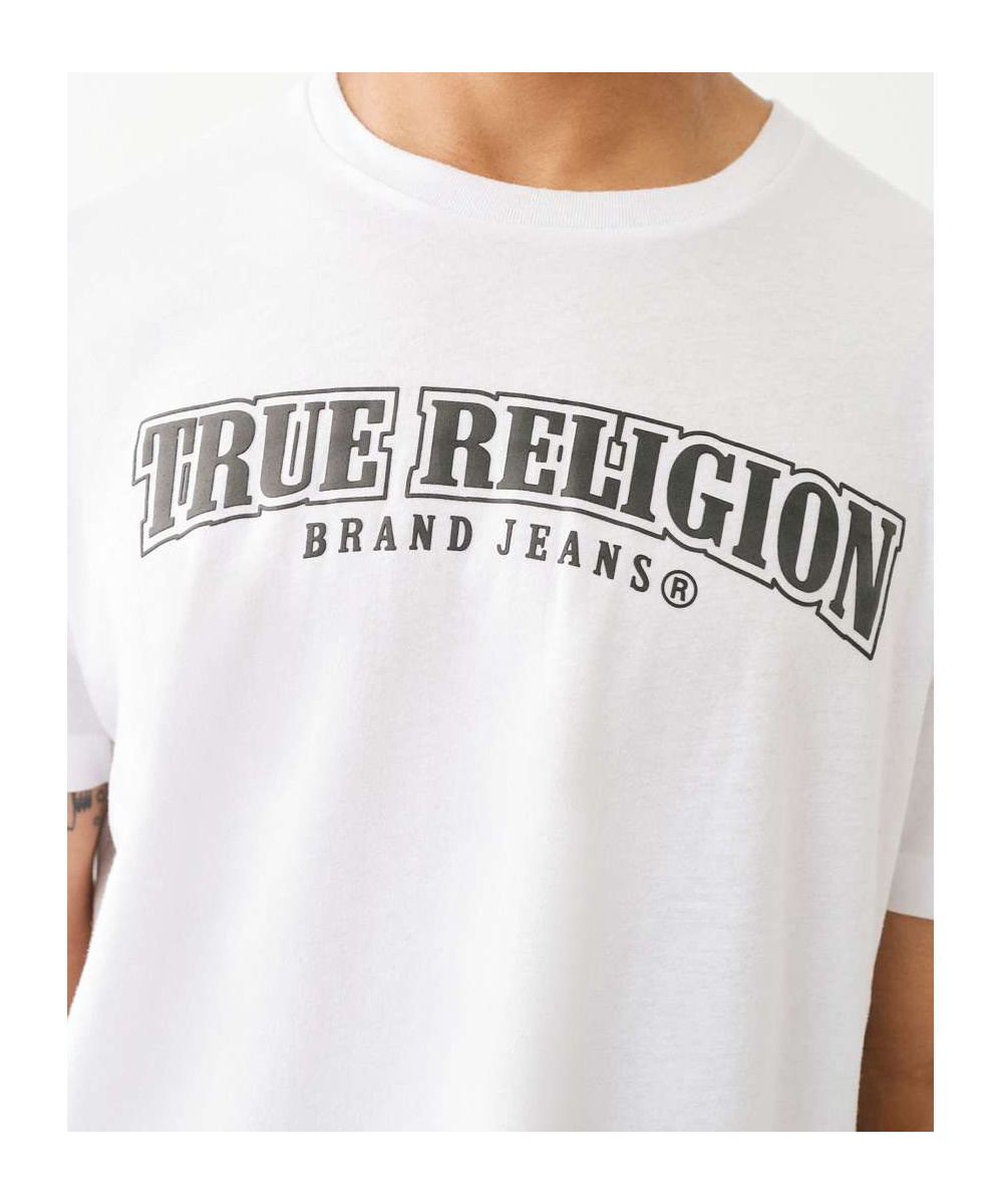 True Religion Short-sleeved T-shirt In White