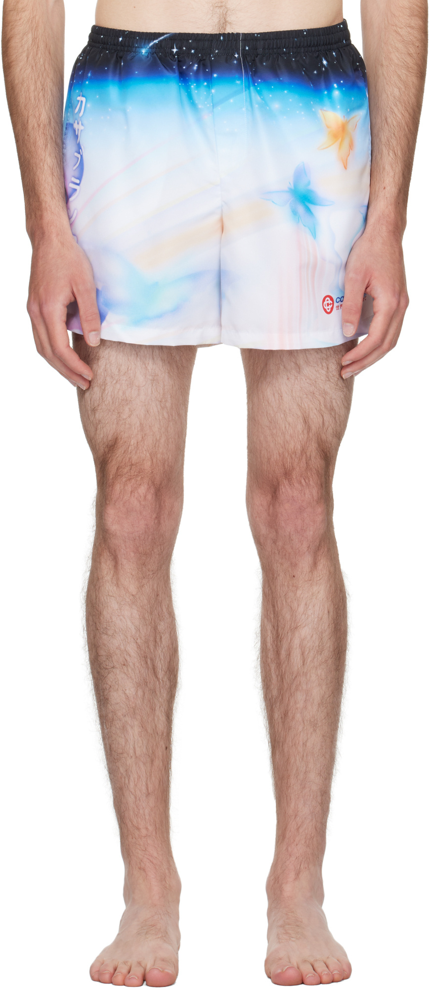 Casablanca Gradient-print Swim Shorts