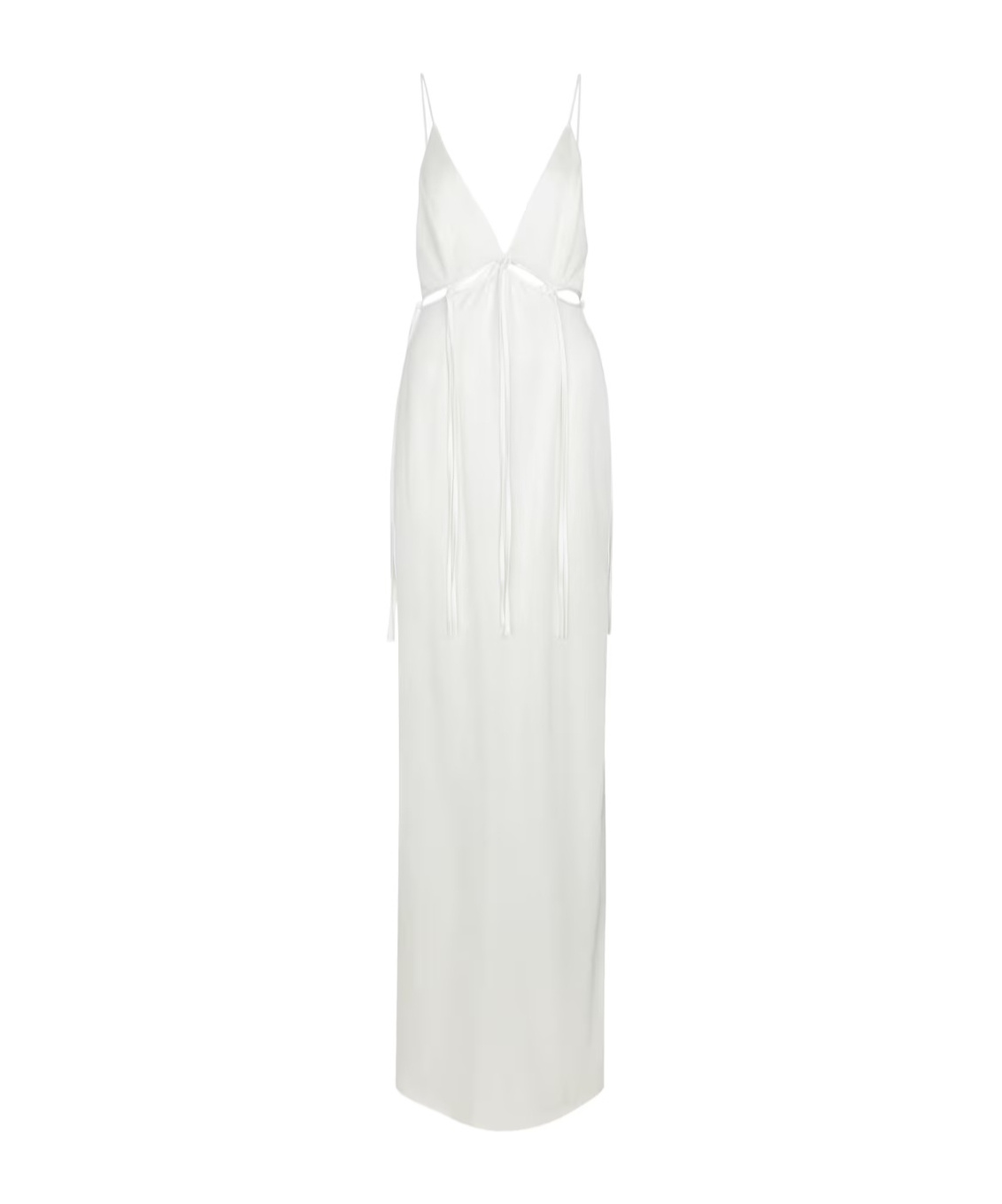 Galvan Bridal Ellipse Stretch-jersey Gown In White