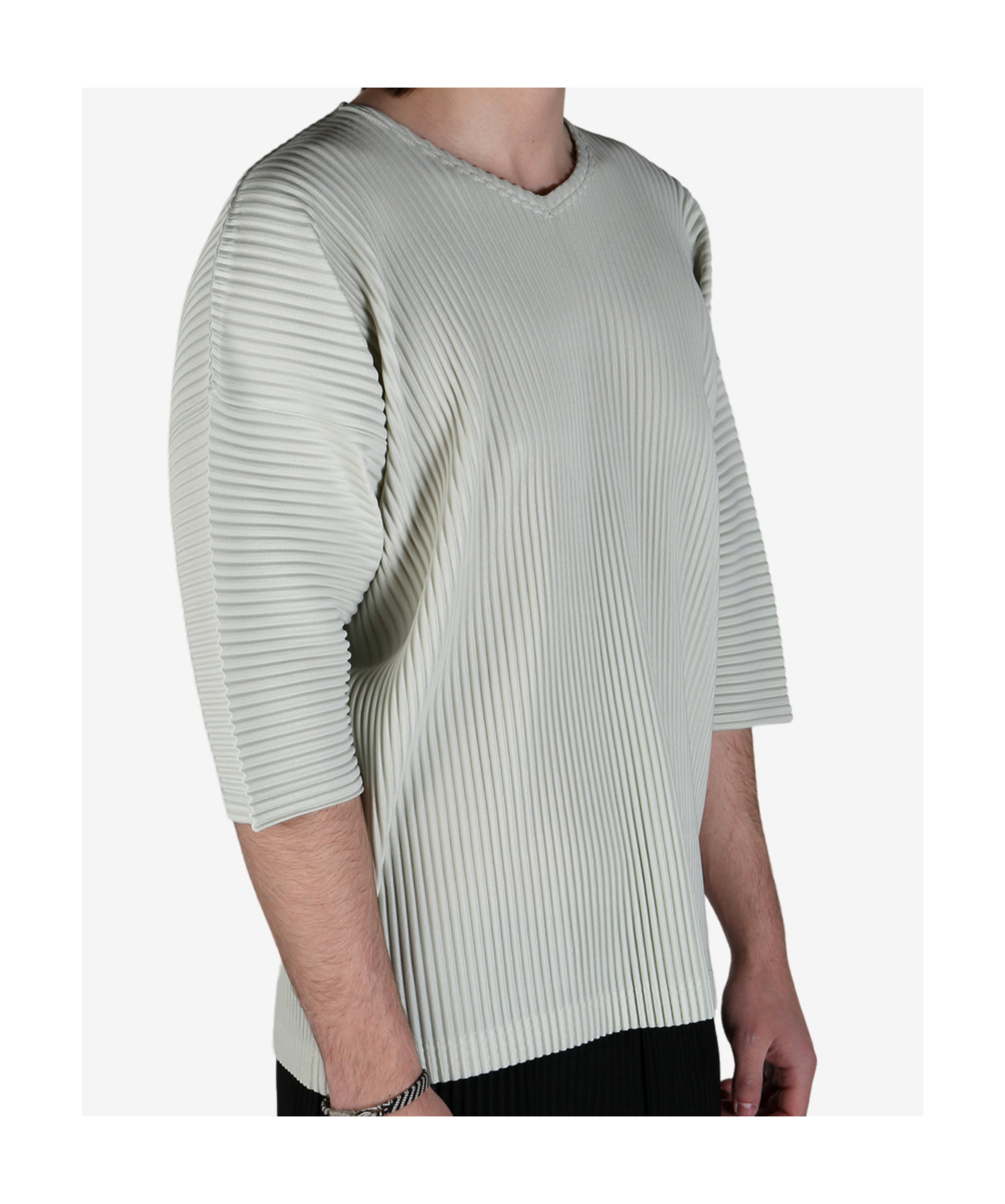 Issey Miyake Short-sleeved T-shirt In White
