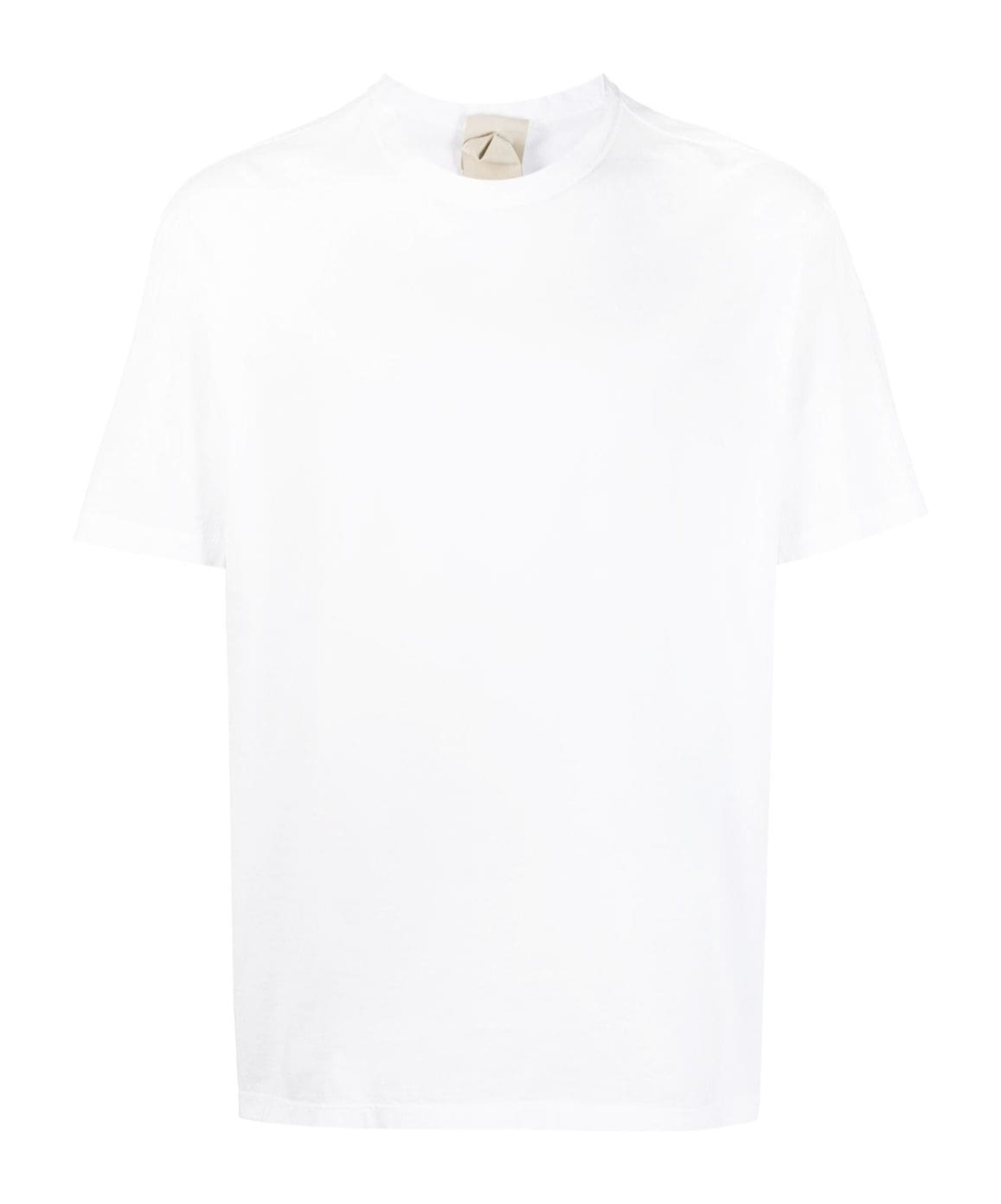 Ten C Logo Patch Crewneck T-shirt In White