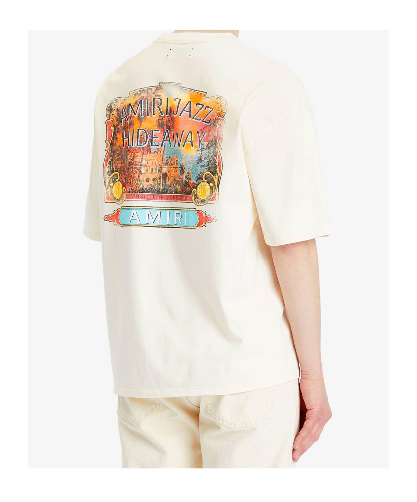 Amiri Short-sleeved T-shirt In White