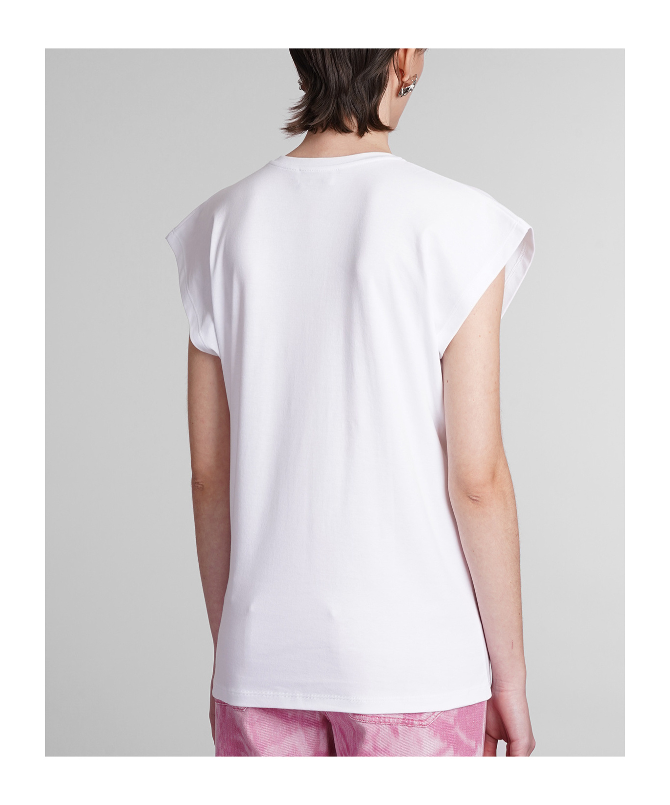 Blumarine Short-sleeved T-shirt In White