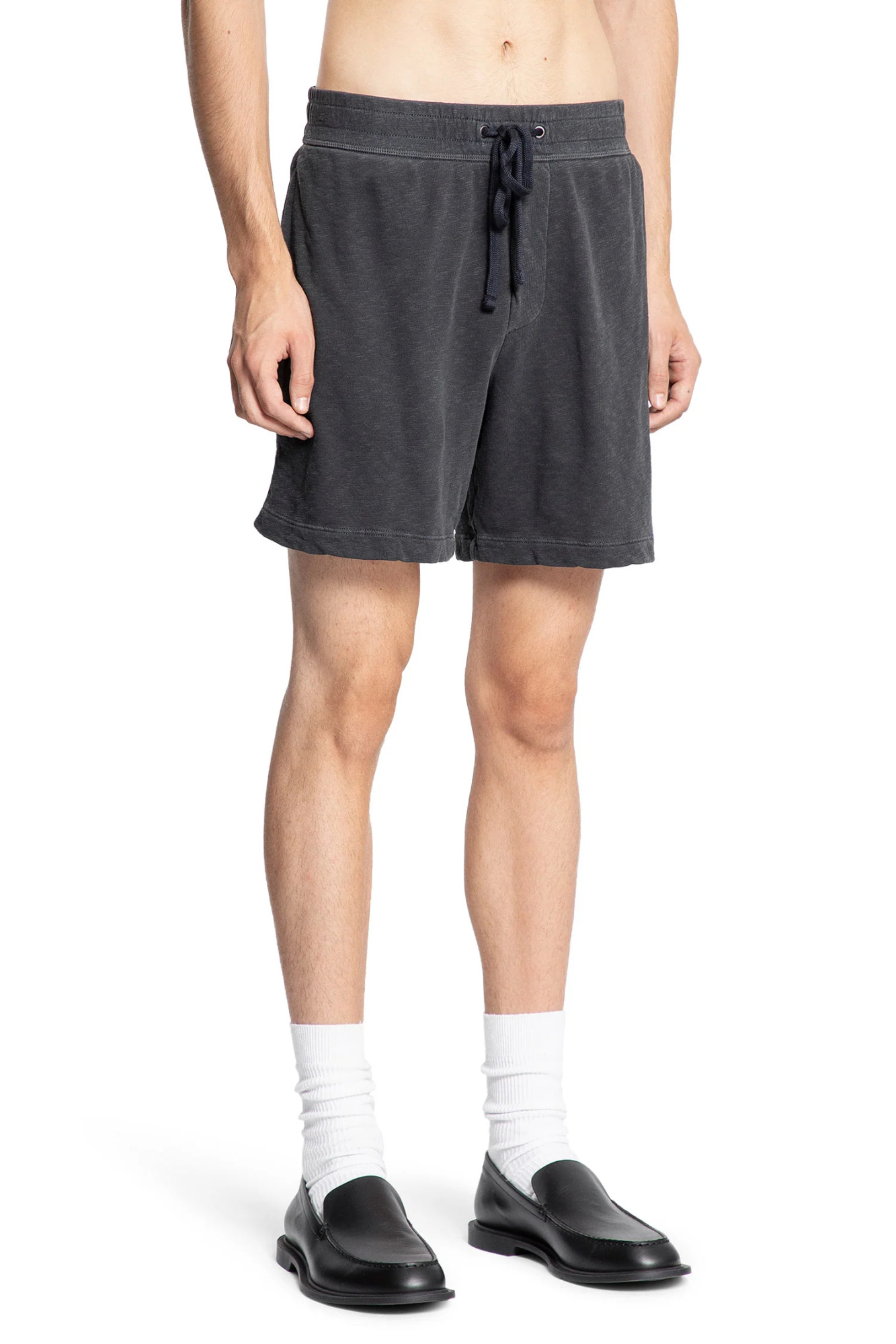 James Perse Drawstring Shorts In Blue