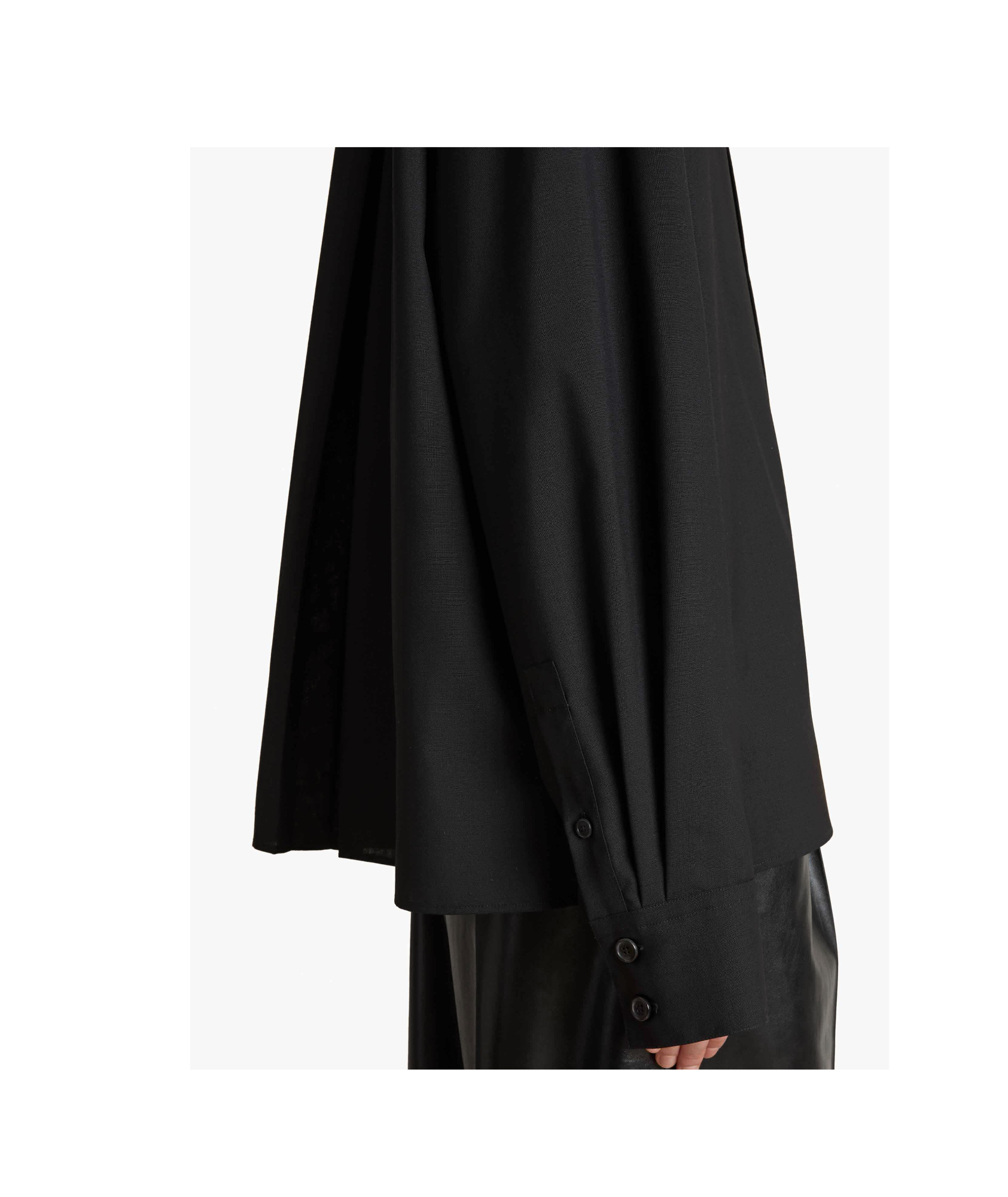 Khaite Long-sleeved Casual Jacket In Black