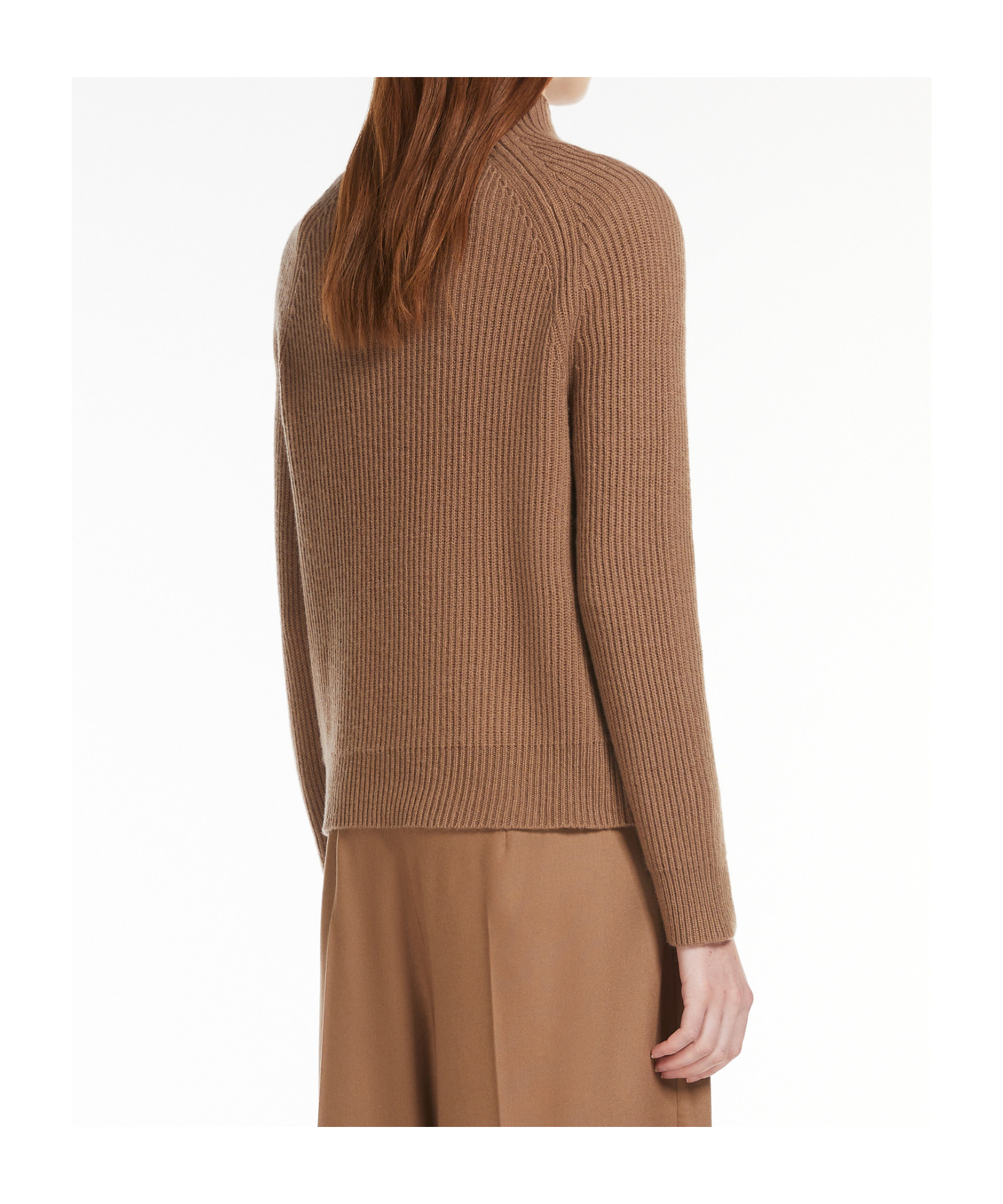 Shop Max Mara Wool And Cashmere Sweaters In Brown